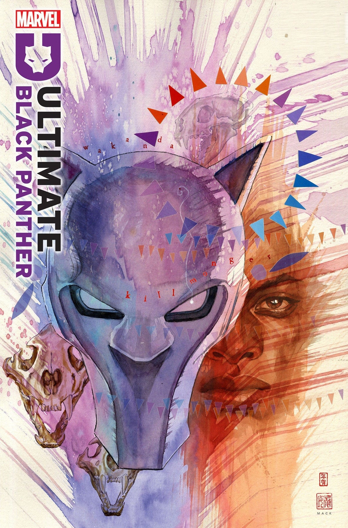 Marvel Comic Books > Incentives ULTIMATE BLACK PANTHER #6 1:25 INCV DAVID MACK VARIANT 75960620797800616 PRH-75960620797800616