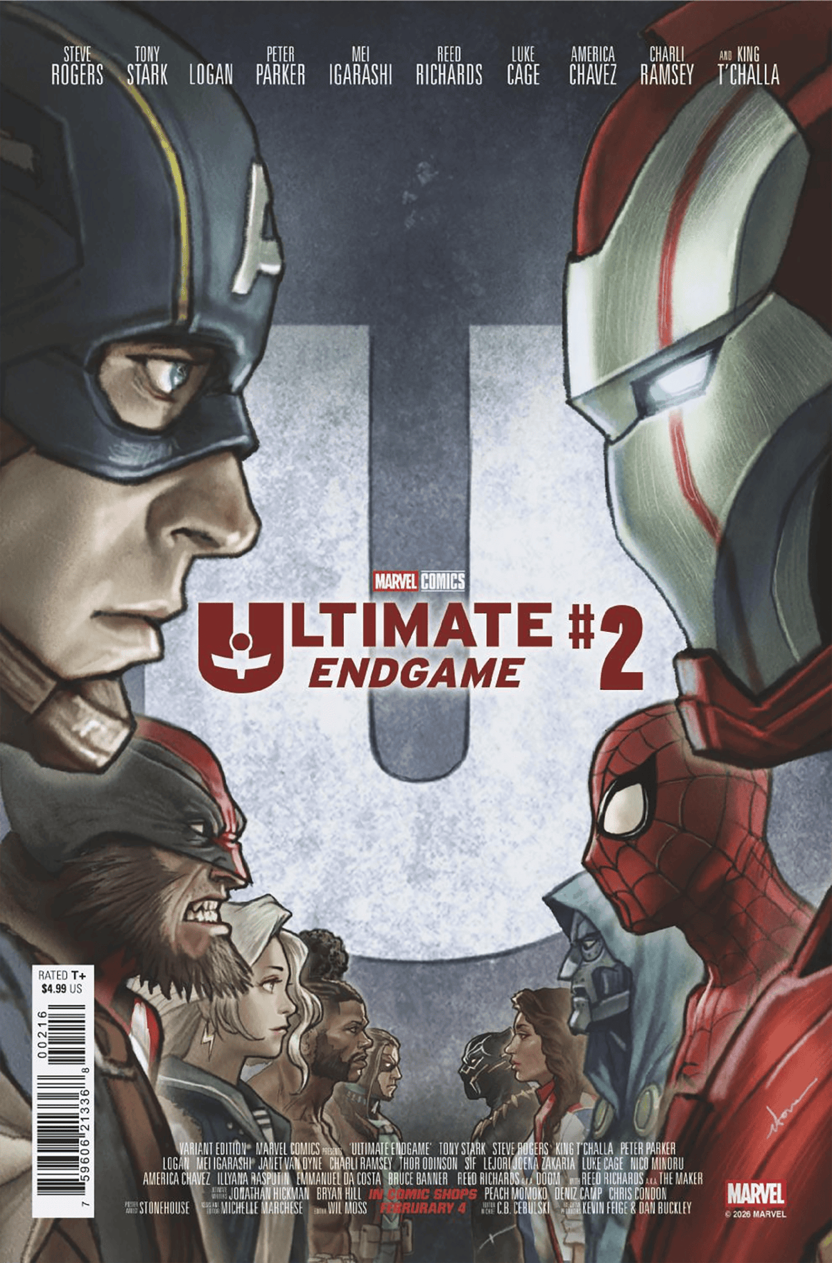 Marvel Comic Books > Incentives ULTIMATE ENDGAME #2 1:500 INCV STONEHOUSE HOMAGE VARIANT 75960621336800216 PRH-75960621336800216