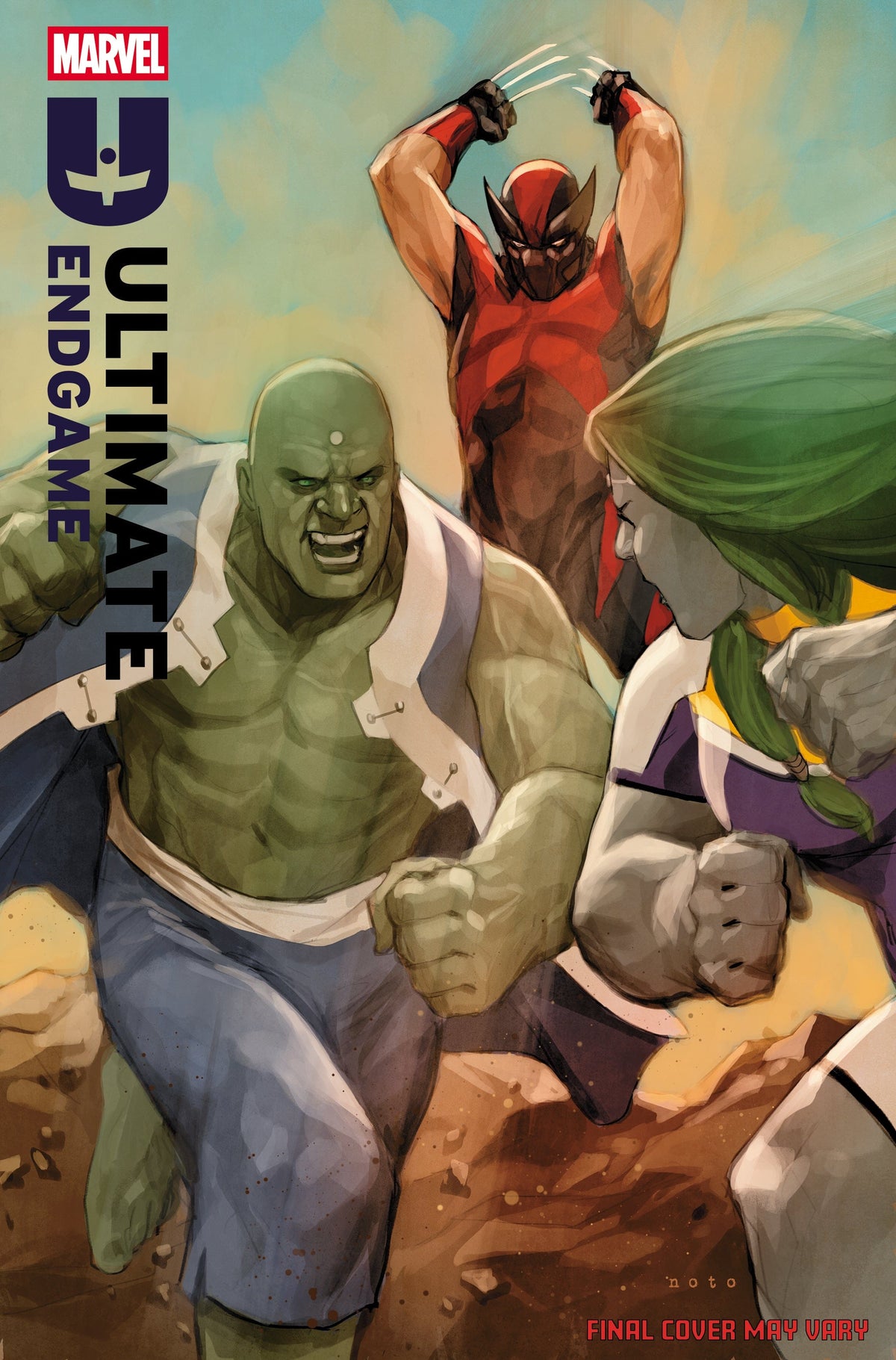 Marvel Comic Books > Incentives ULTIMATE ENDGAME #3 1:25 INCV FRANCESCO MANNA VARIANT 75960621336800317 PRH-75960621336800317