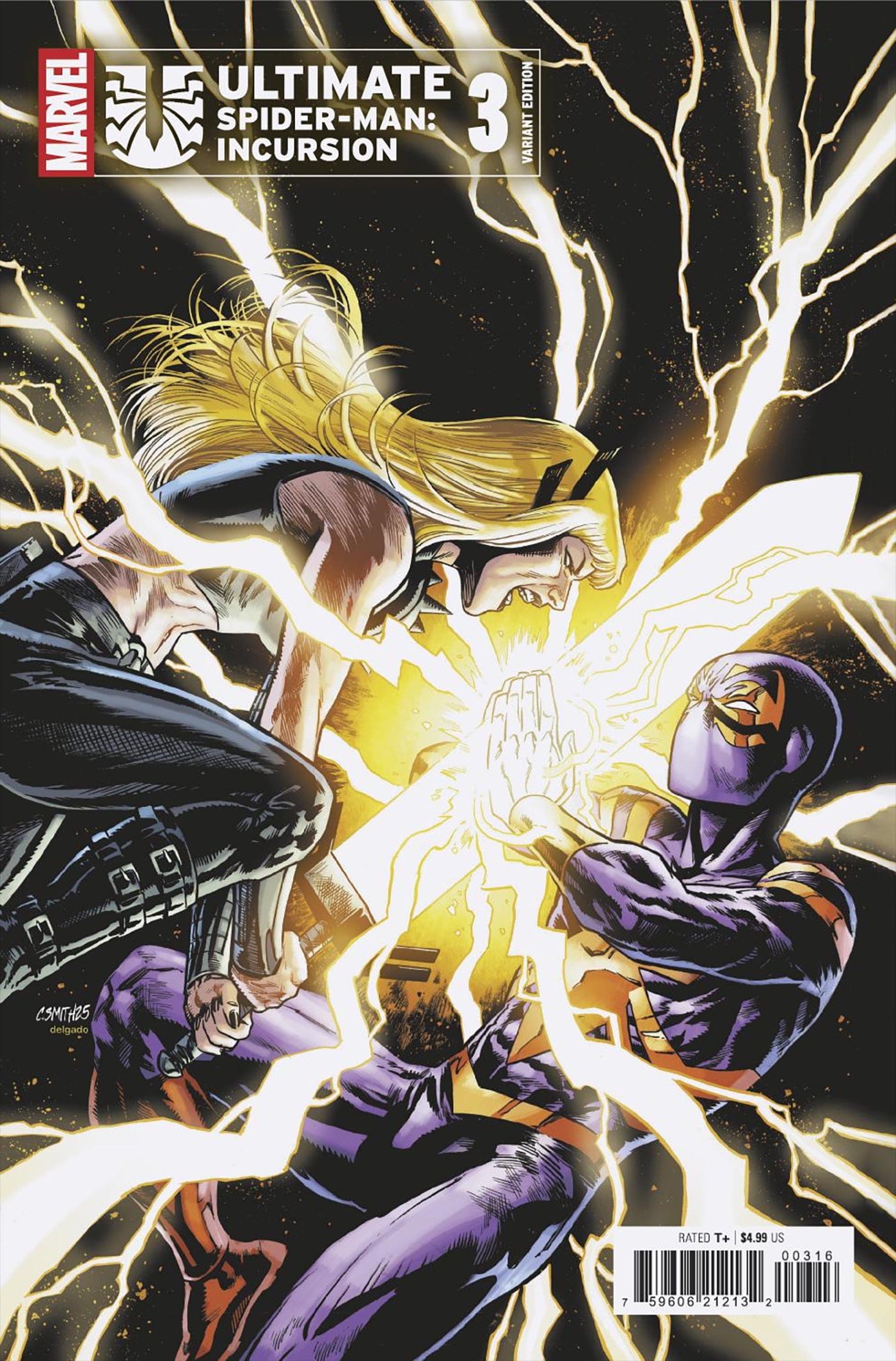 ULTIMATE SPIDER-MAN: INCURSION #3 1:25 INCV CORY SMITH VARIANT