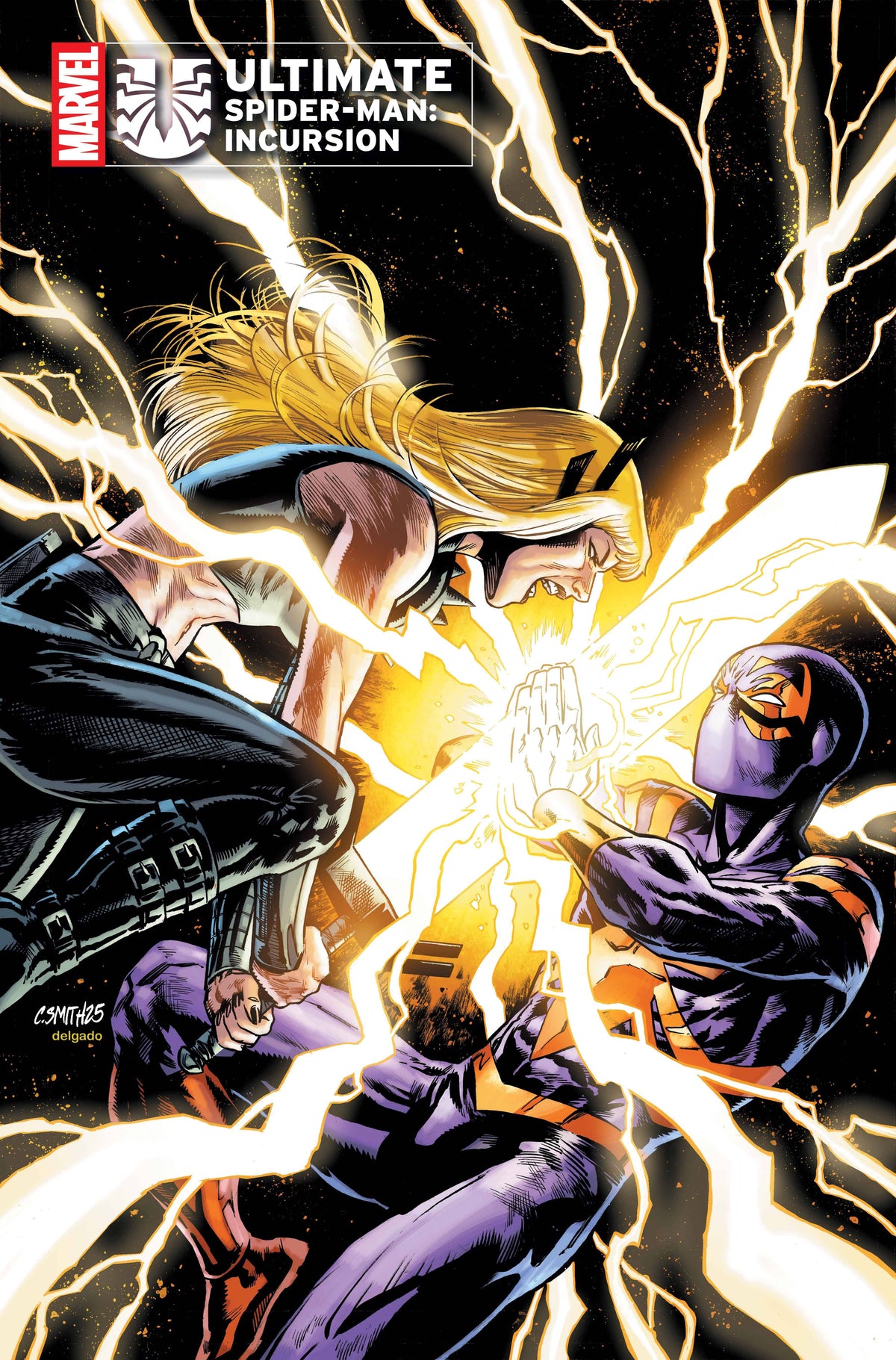 Marvel Comic Books > Incentives ULTIMATE SPIDER-MAN: INCURSION #4 1:25 INCV CORY SMITH VARIANT 75960621213200416 PRH-75960621213200416