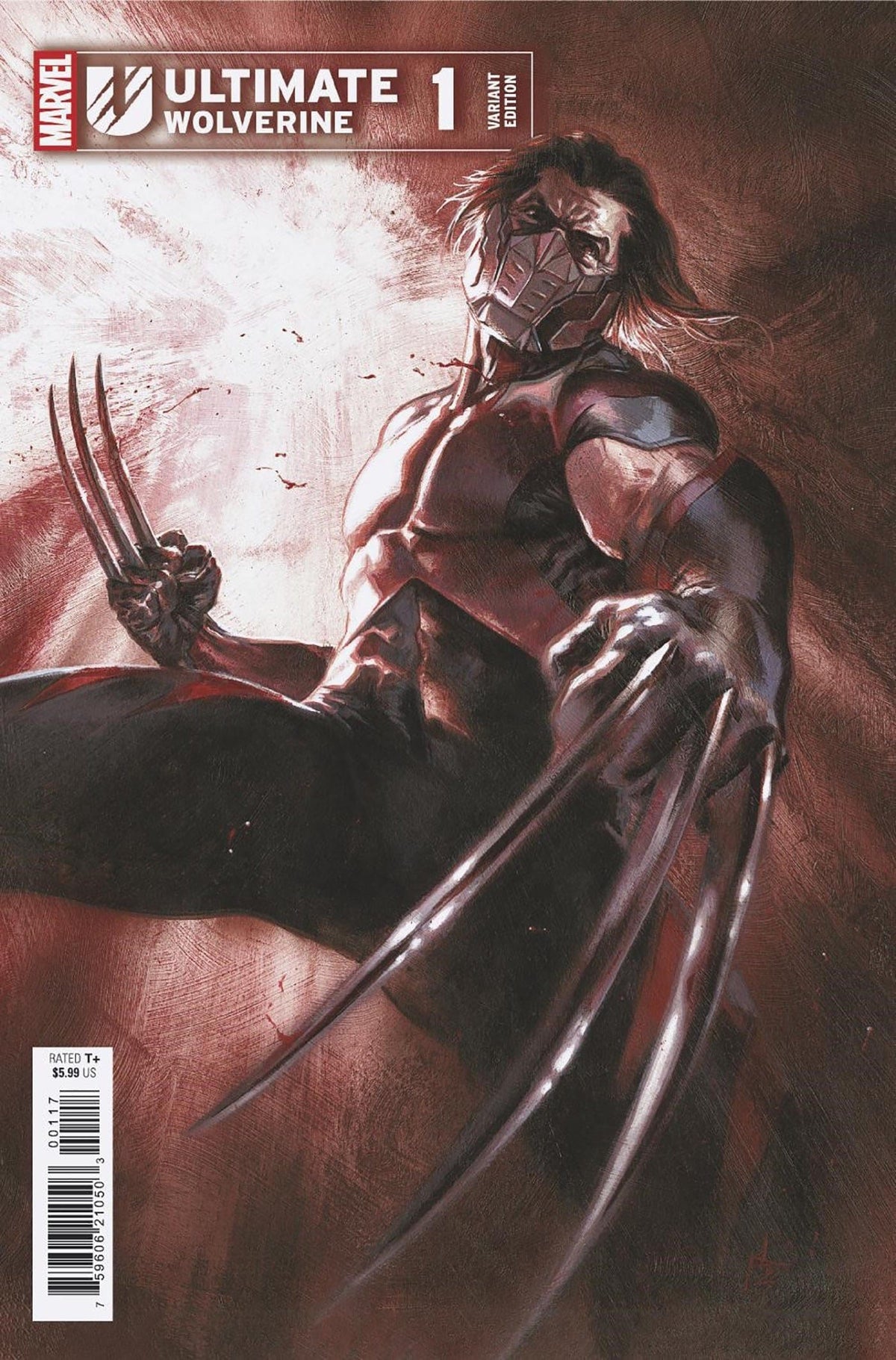 Marvel Comic Books > Incentives ULTIMATE WOLVERINE #1 1:50 INCV GABRIELE DELL'OTTO VARIANT 75960621050300117 PRH-75960621050300117