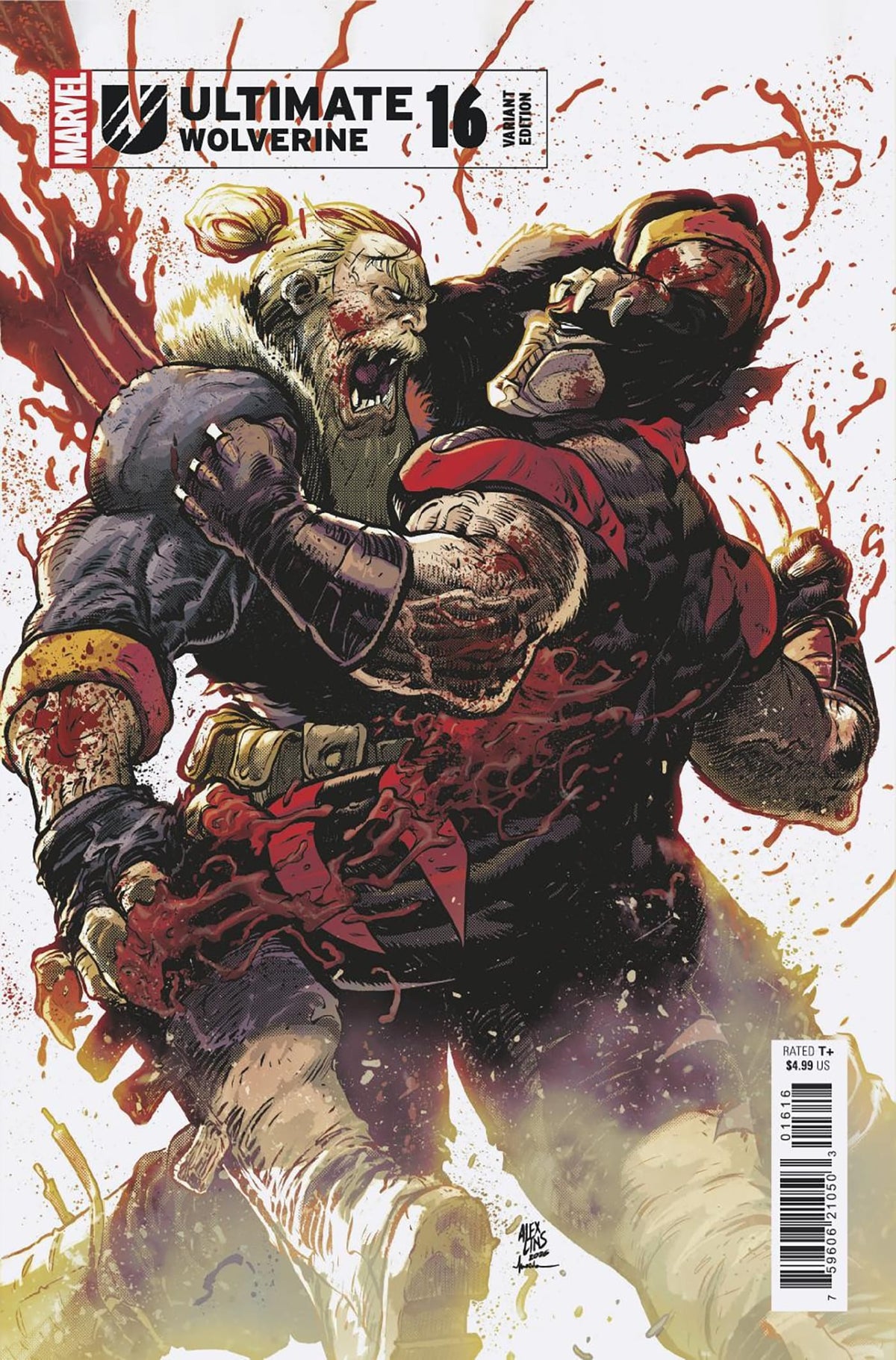 Marvel Comic Books > Incentives ULTIMATE WOLVERINE #16 1:25 INCV TBD ARTIST VARIANT 75960621050301616 PRH-75960621050301616