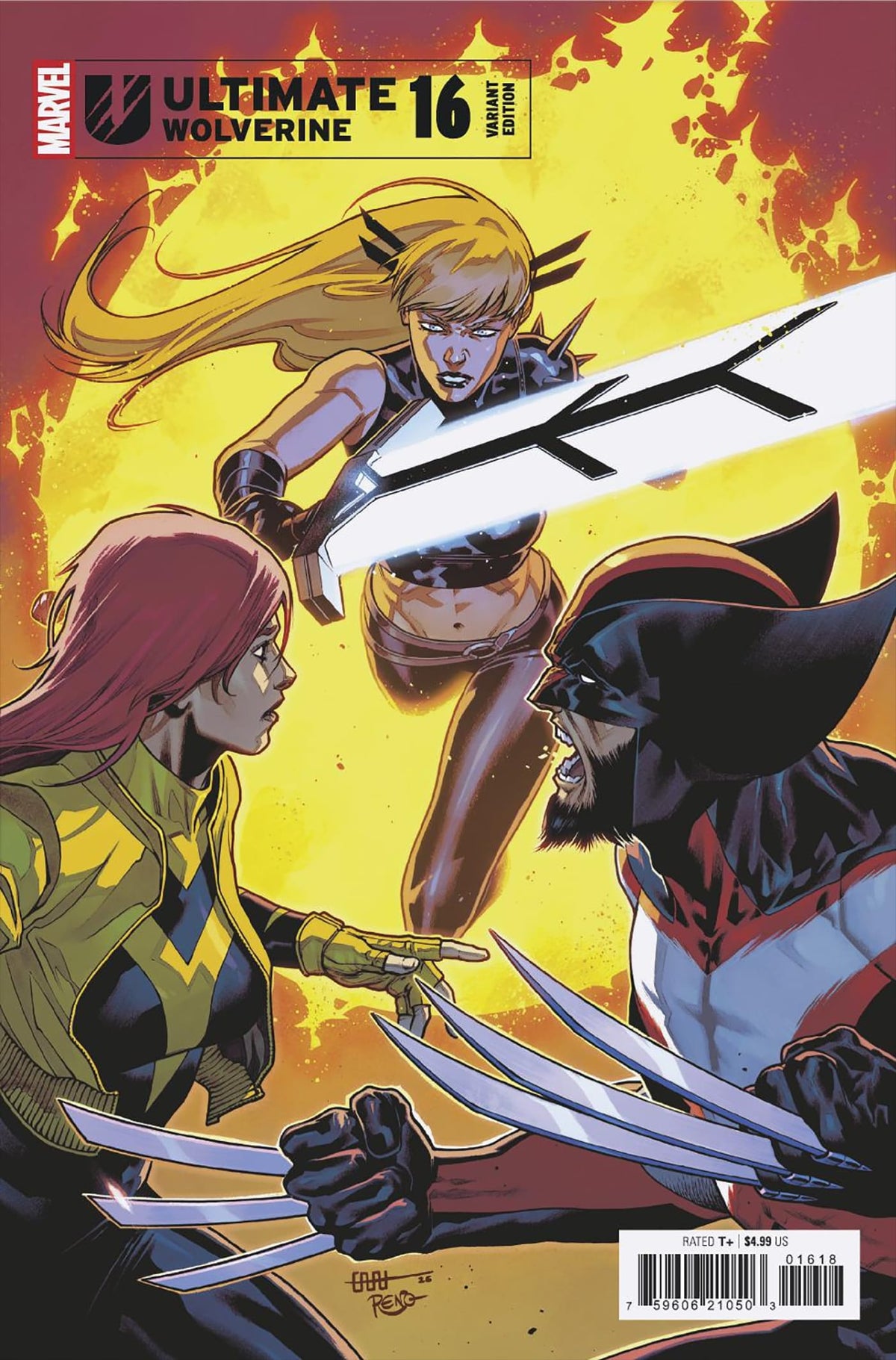 Marvel Comic Books > Incentives ULTIMATE WOLVERINE #16 1:500 INCV TBD ARTIST VARIANT 75960621050301618 PRH-75960621050301618