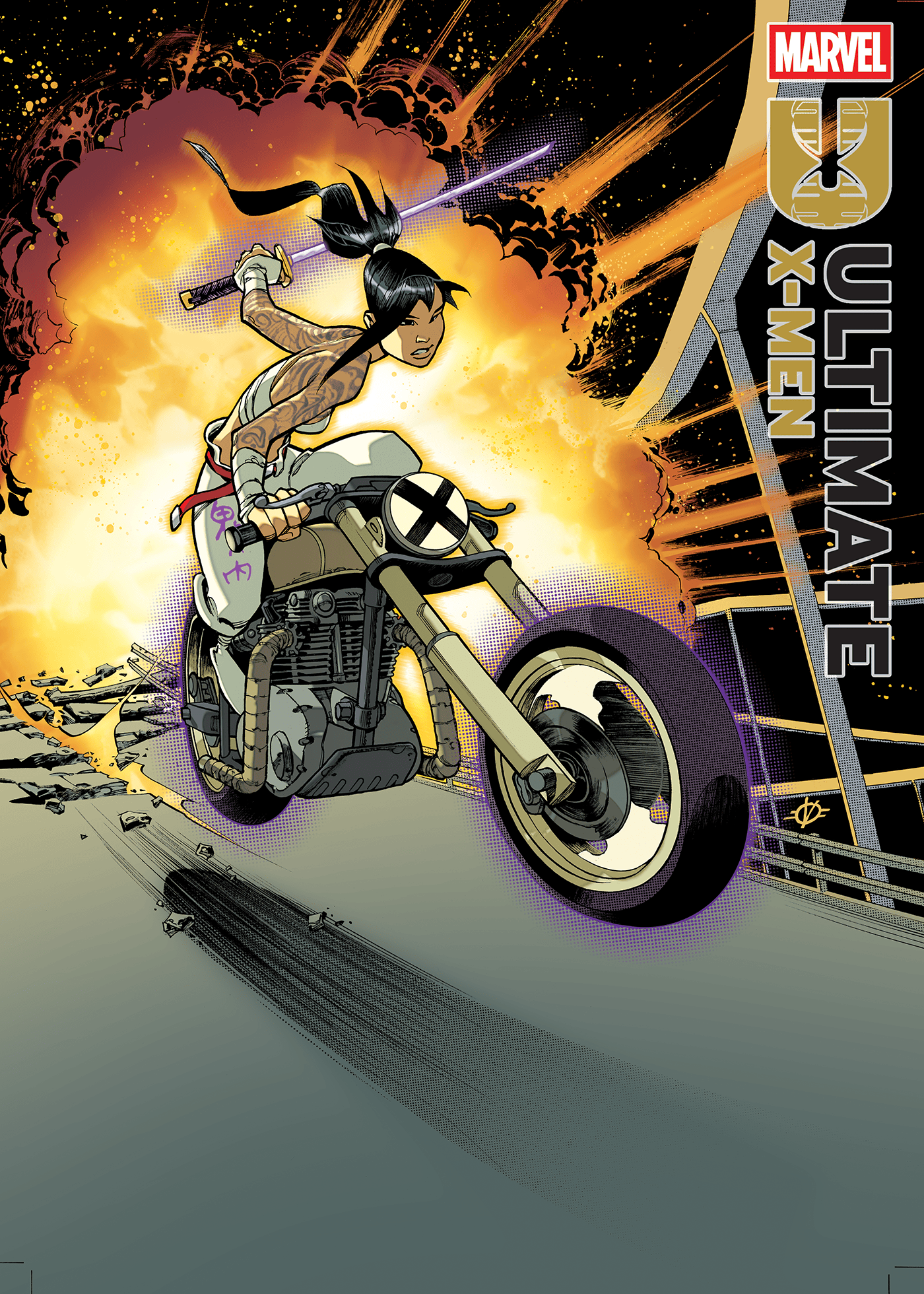 ULTIMATE X-MEN #22 1:25 INCV OLIVIER VATINE VARIANT