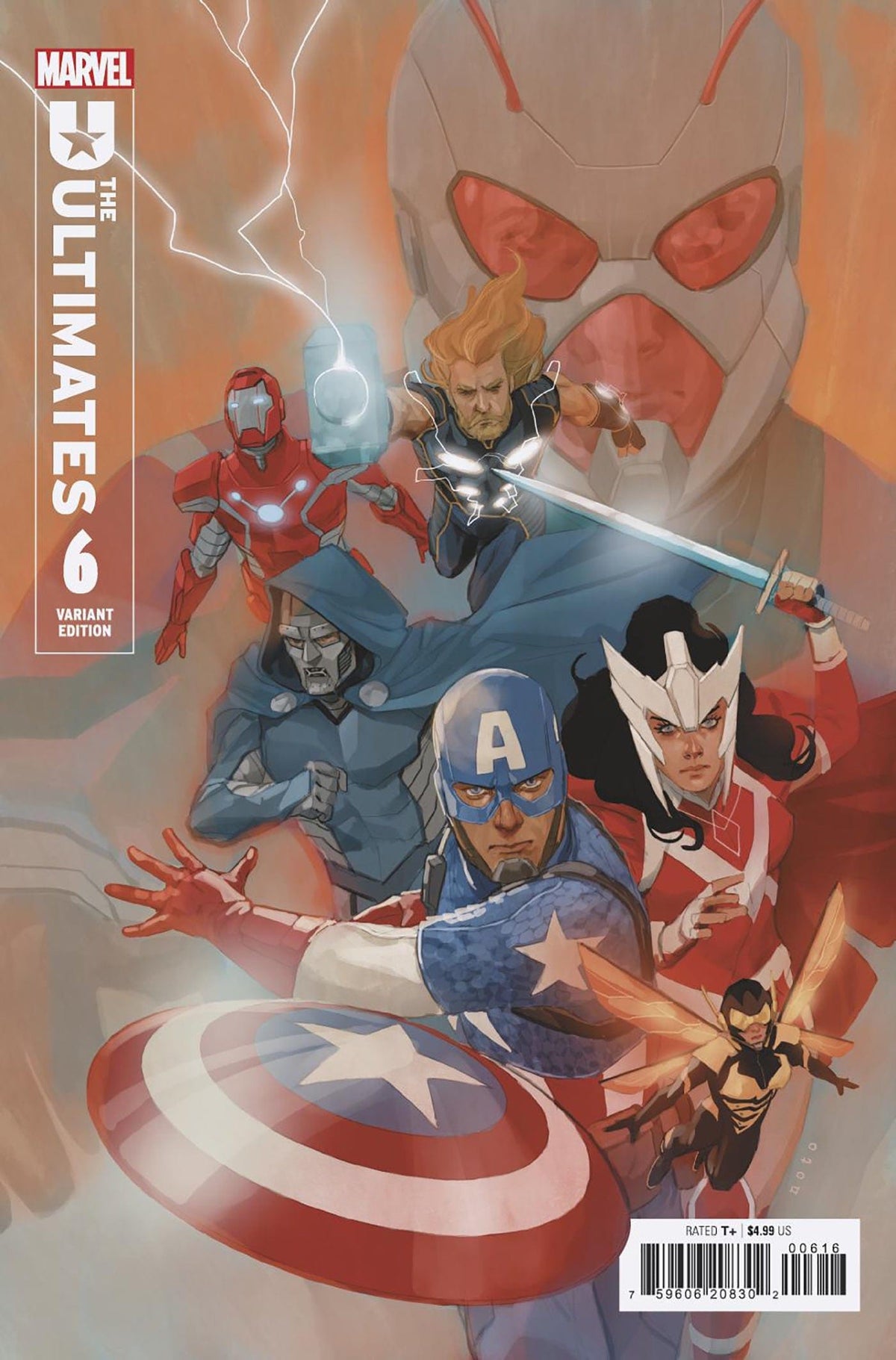 Marvel Comic Books > Incentives ULTIMATES #6 1:25 INCV PHIL NOTO VARIANT 75960620830200616 PRH-75960620830200616