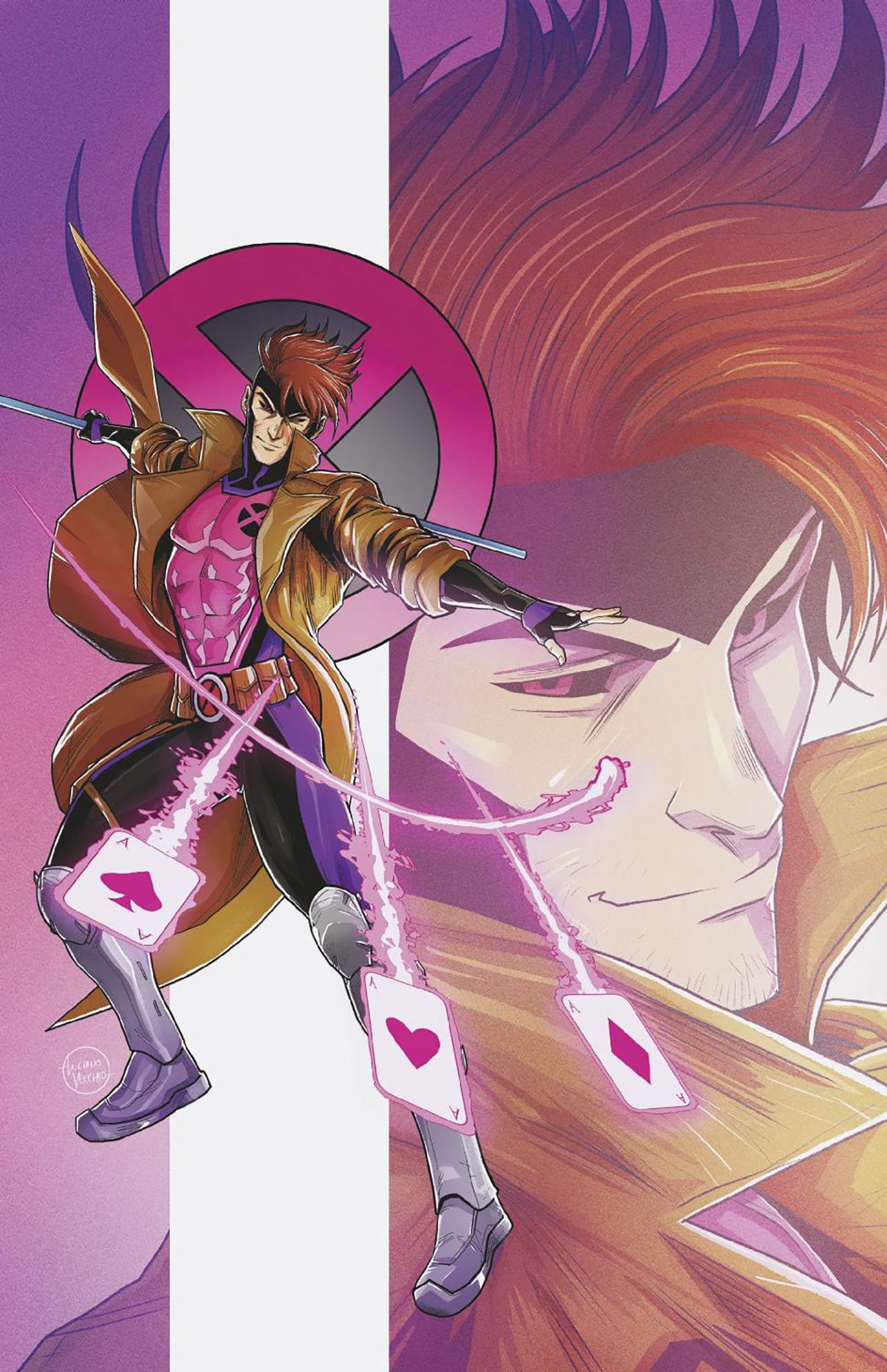 UNCANNY X-MEN #2 1:50 LUCIANO VECCHIO GAMBIT VIRGIN VARIANT