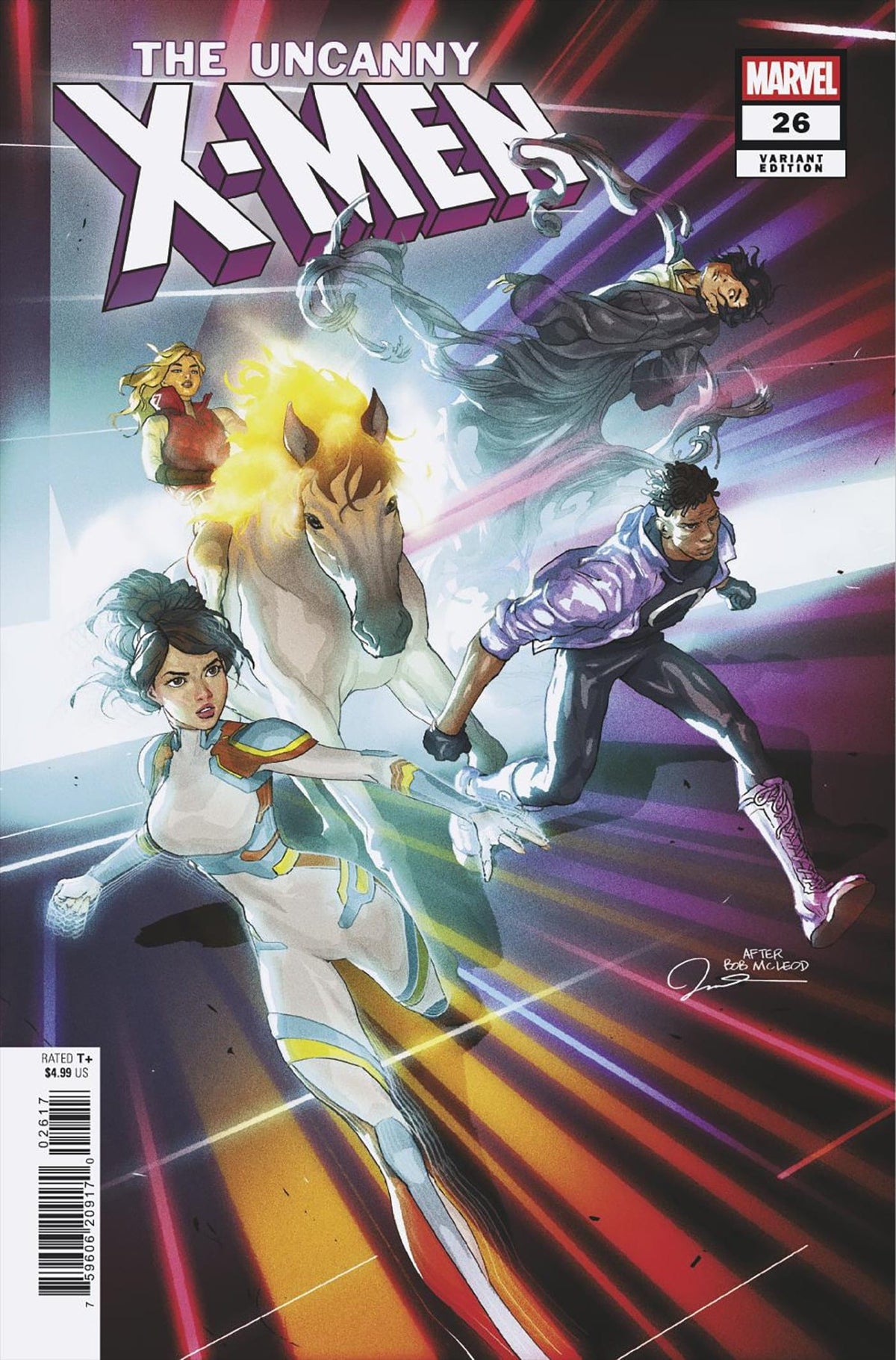 Marvel Comic Books > Incentives UNCANNY X-MEN #26 1:25 INCV GERALD PAREL VARIANT 75960620917002617 PRH-75960620917002617