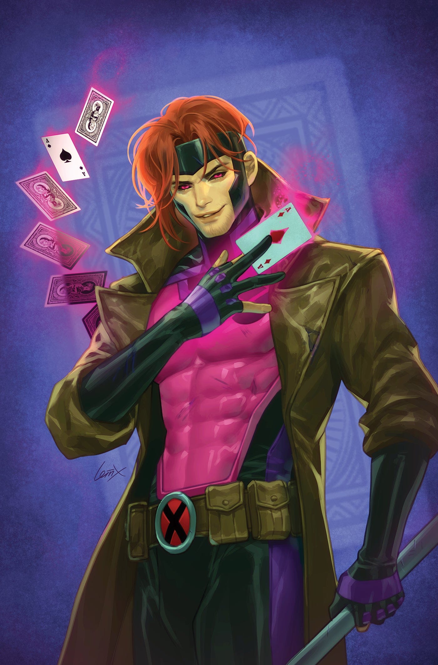 UNCANNY X-MEN #27 1:50 INCV LEIRIX GAMBIT VIRGIN VARIANT