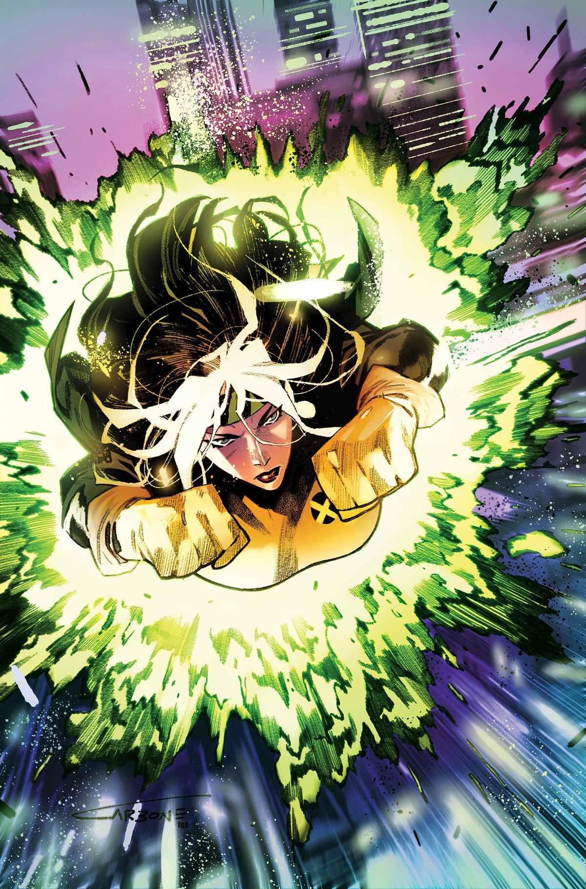 Marvel Comic Books > Incentives UNCANNY X-MEN #28 1:100 INCV DOMENICO CARBONE ROGUE VIRGIN VARIANT 75960620917002816 PRH-75960620917002816