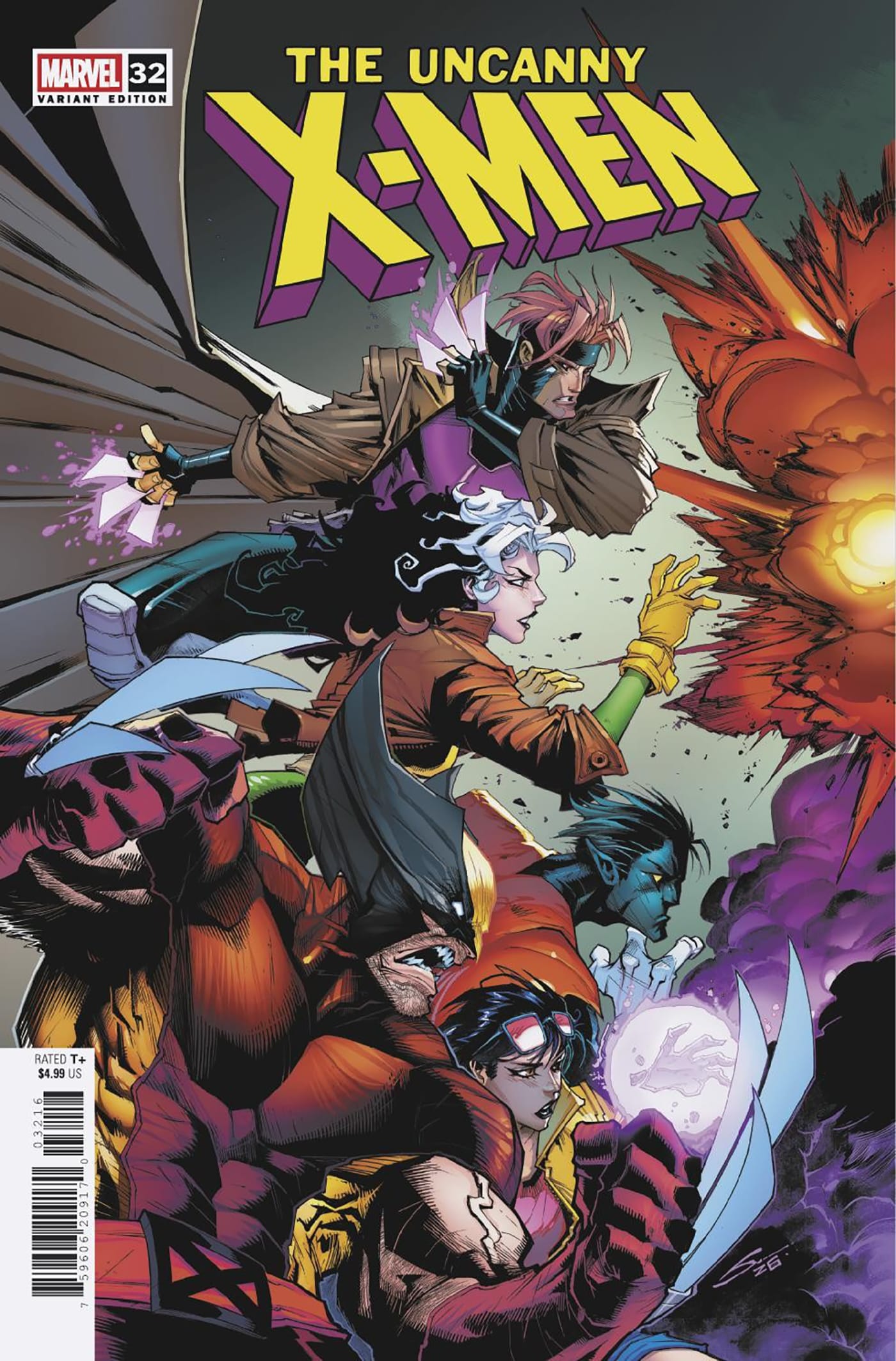UNCANNY X-MEN #32 1:25 INCV GERARDO SANDOVAL VARIANT