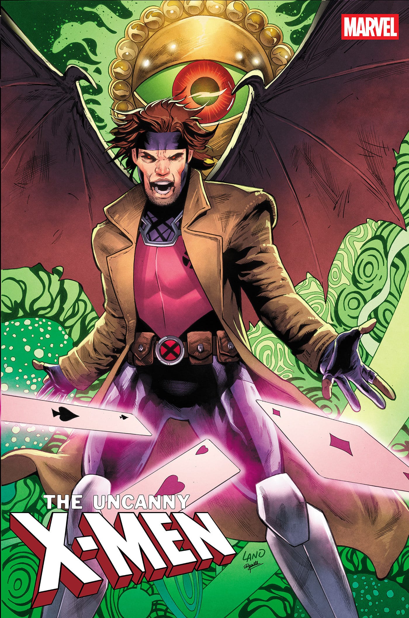 UNCANNY X-MEN #36 1:25 INCV GREG LAND VARIANT (Release Date: 09/30/2026)