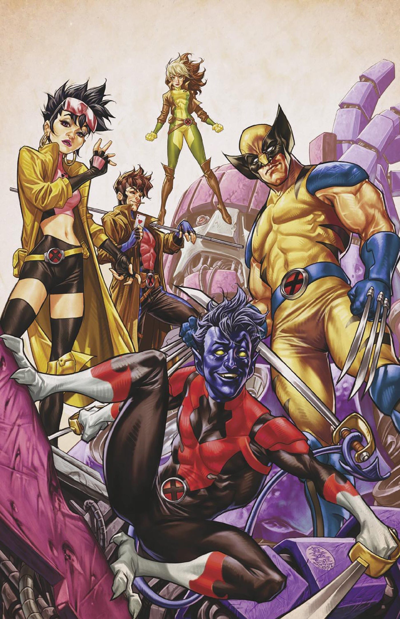 UNCANNY X-MEN #7 1:50 INCV MARK BROOKS VIRGIN VARIANT [ROG]