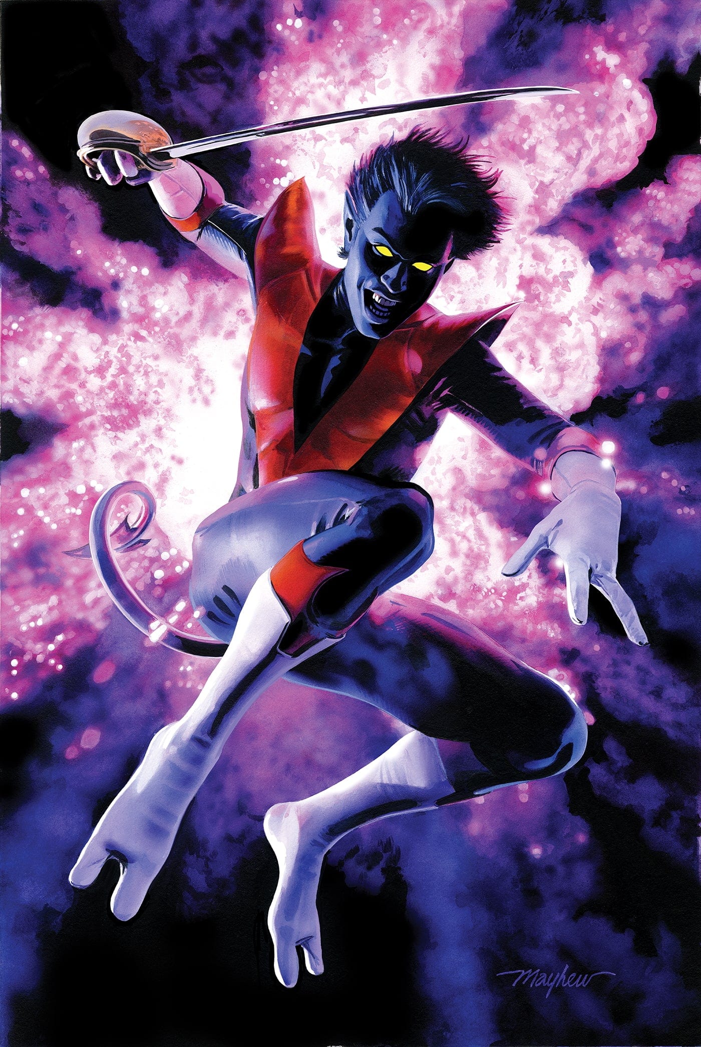 UNCANNY X-MEN #9 1:50 INCV MIKE MAYHEW NIGHTCRAWLER VIRGIN VARIANT