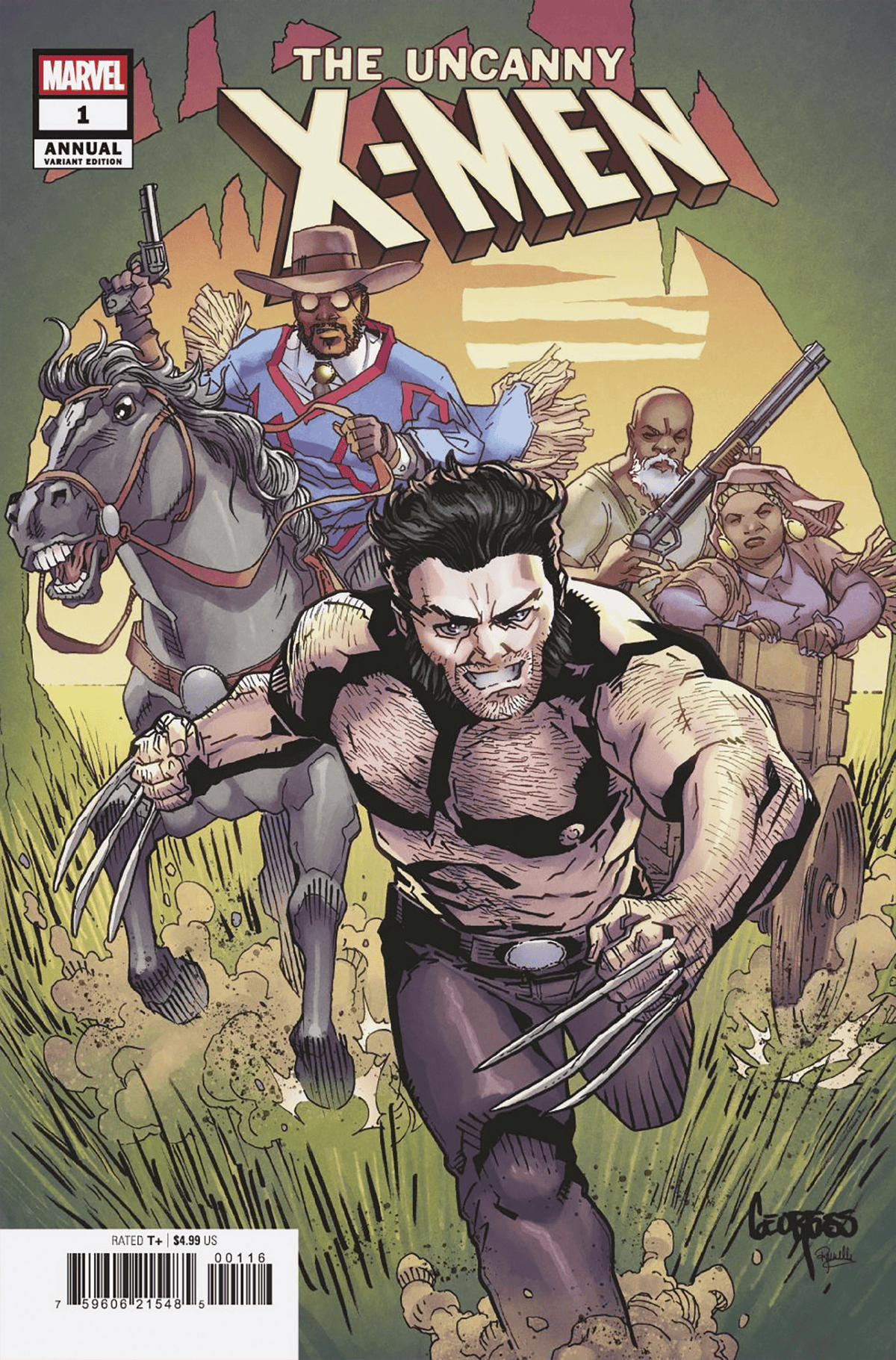 Marvel Comic Books > Incentives UNCANNY X-MEN ANNUAL #1 1:25 INCV GEORGES JEANTY VARIANT B 75960621548500116 PRH-75960621548500116