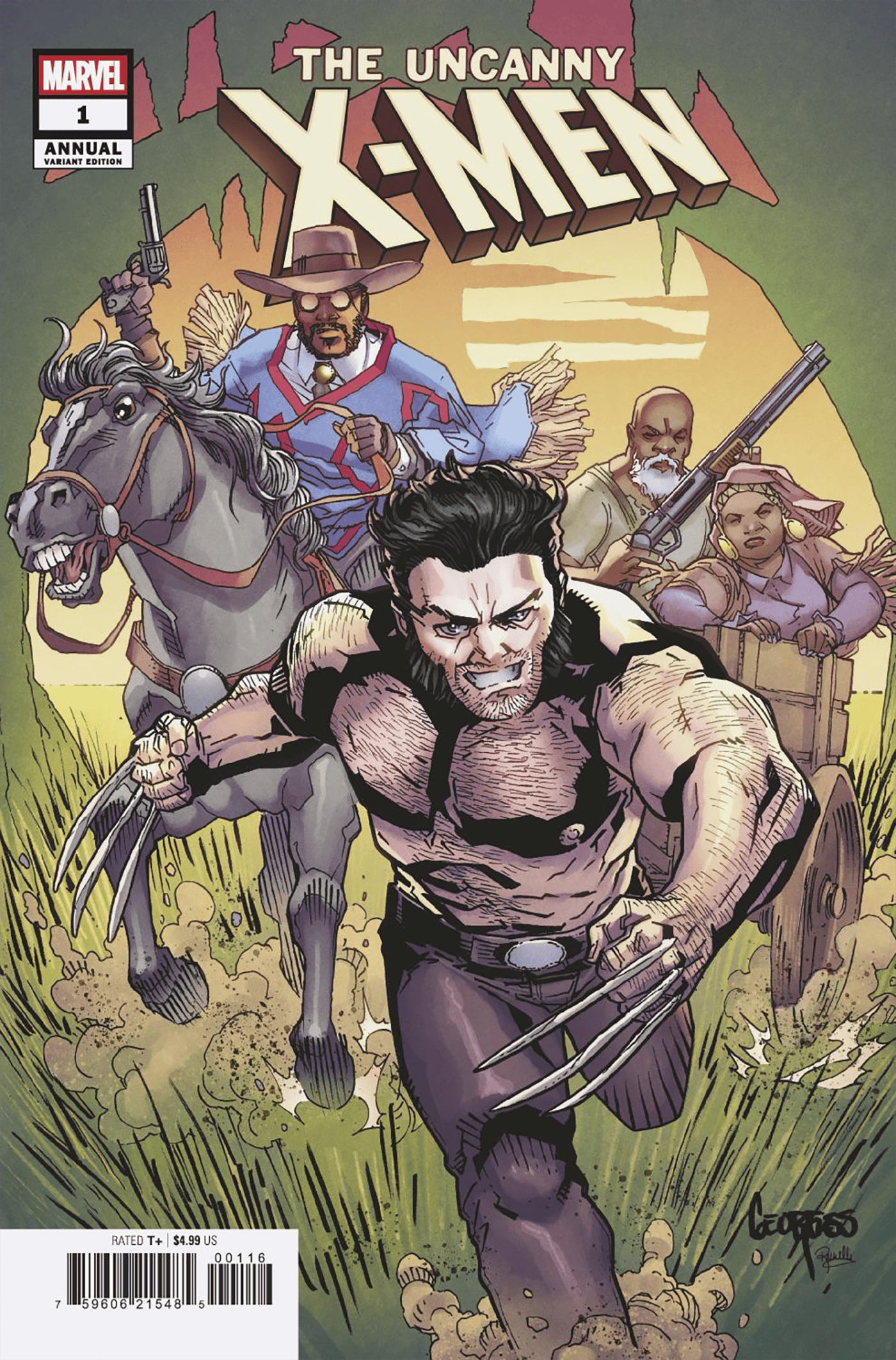 UNCANNY X-MEN ANNUAL #1 1:25 INCV GEORGES JEANTY VARIANT B