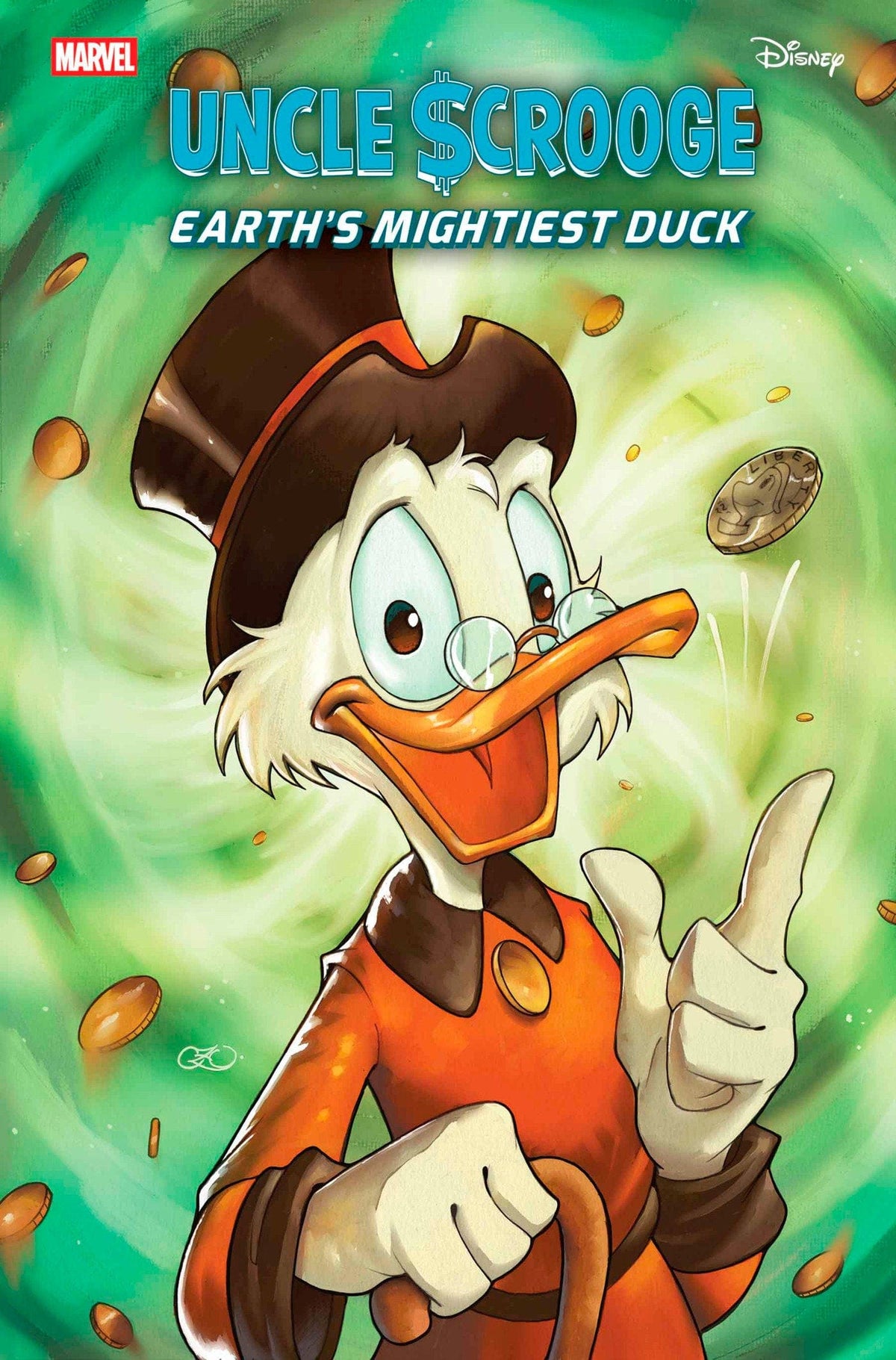 Marvel Comic Books > Incentives UNCLE SCROOGE: EARTH'S MIGHTIEST DUCK #1 1:25 INCV CHRISSIE ZULLO VARIANT 75960621152400116 PRH-75960621152400116