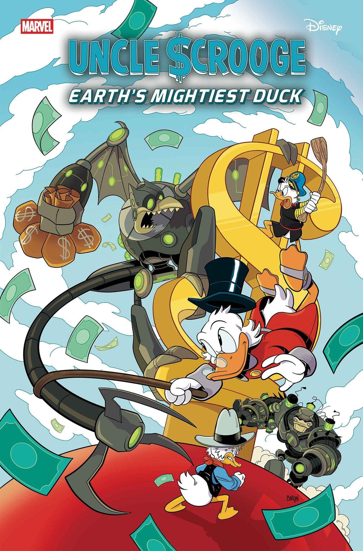 Marvel Comic Books > Incentives UNCLE SCROOGE: EARTH'S MIGHTIEST DUCK #3 1:25 INCV DAVE BARDIN VARIANT 75960621152400316 PRH-75960621152400316