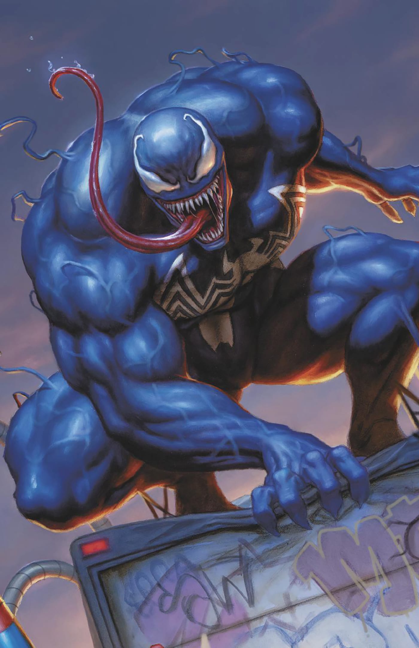 VENOM #258 1:50 INCV DAN DOS SANTOS MAGIC: THE GATHERING VIRGIN VARIANT