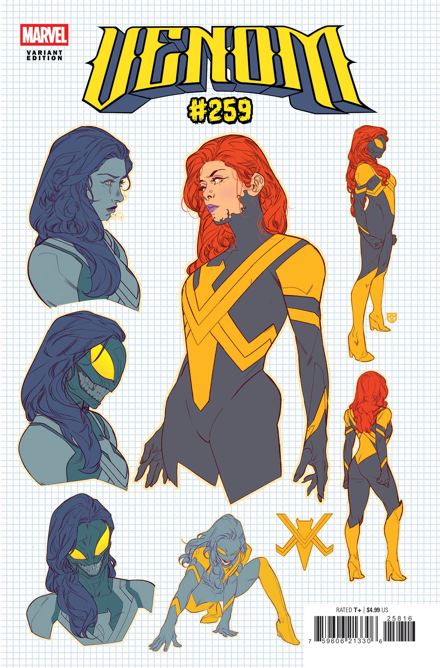 VENOM #259 1:10 INCV RB SILVA DESIGN VARIANT