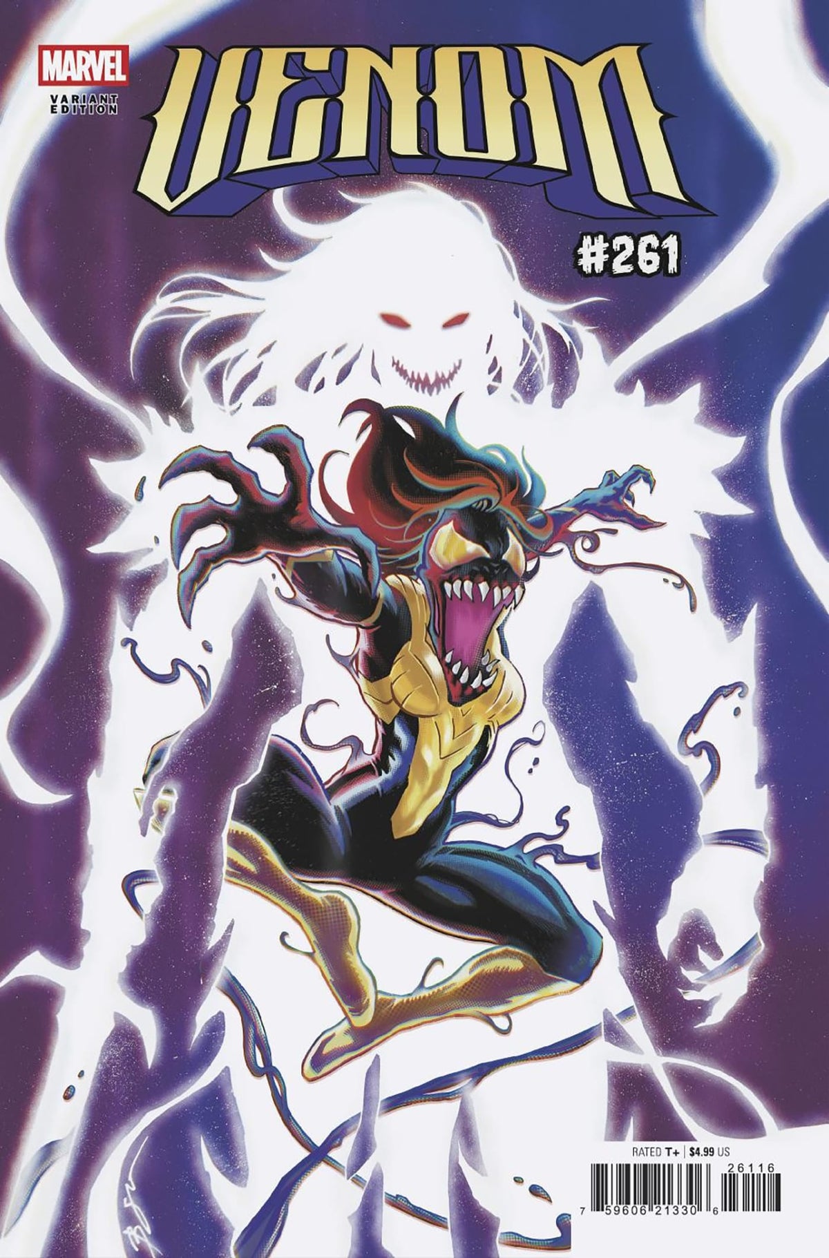Marvel Comic Books > Incentives VENOM #261 1:25 INCV BEN SU VARIANT [QIB] (Release Date: 09/02/2026) 75960621330626116 PRH-75960621330626116