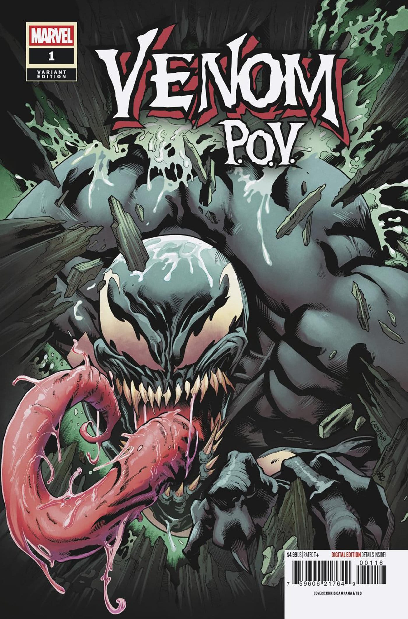 VENOM: POV #1 COVER C CHRIS CAMPANA 1:25 VARIANT (Release Date: 12/02/2026)