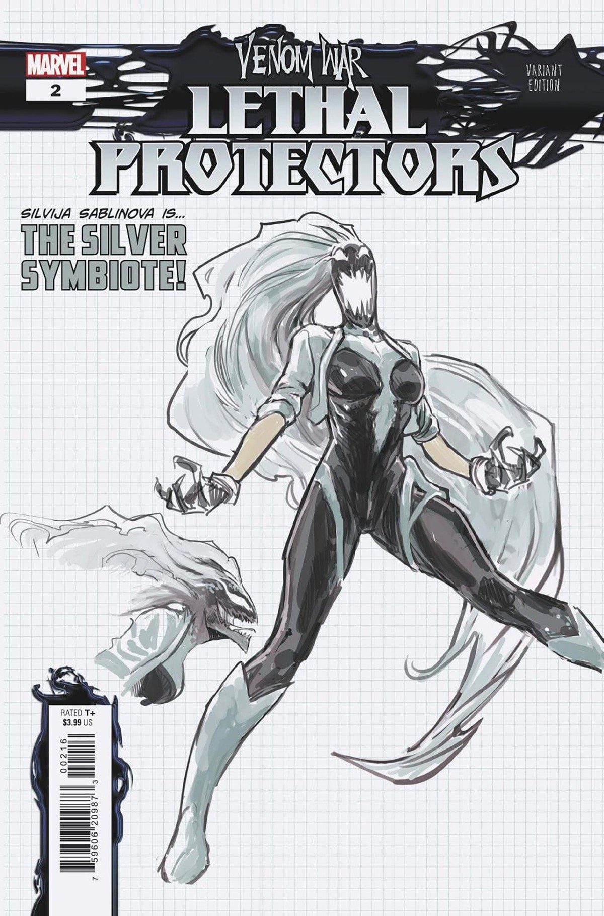 Marvel Comic Books > Incentives VENOM WAR: LETHAL PROTECTORS #2 1:10 INCV LUCA MARESCA DESIGN VARIANT [VW] 75960620987300216 PRH-75960620987300216