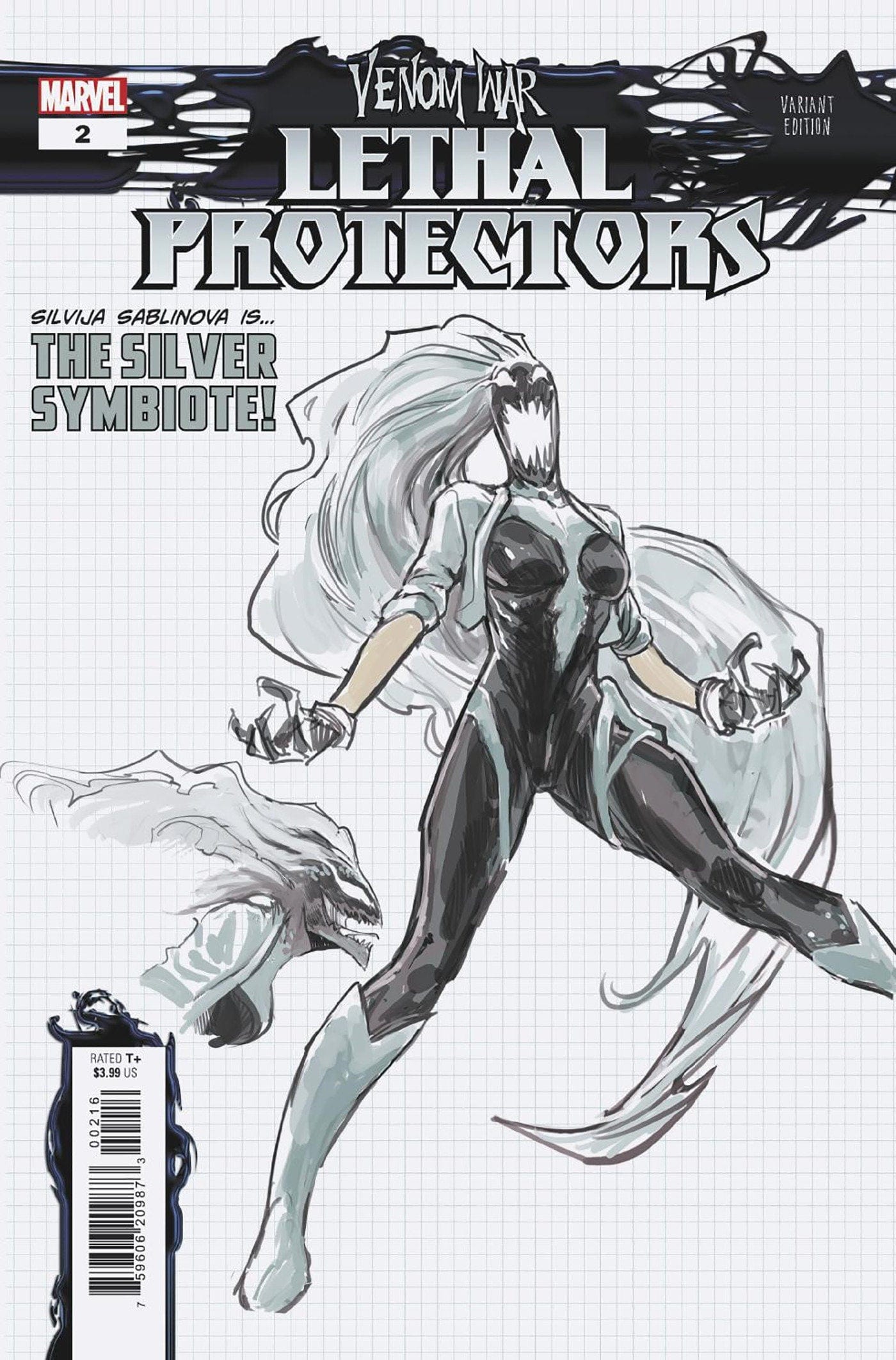 VENOM WAR: LETHAL PROTECTORS #2 1:10 INCV LUCA MARESCA DESIGN VARIANT [VW]