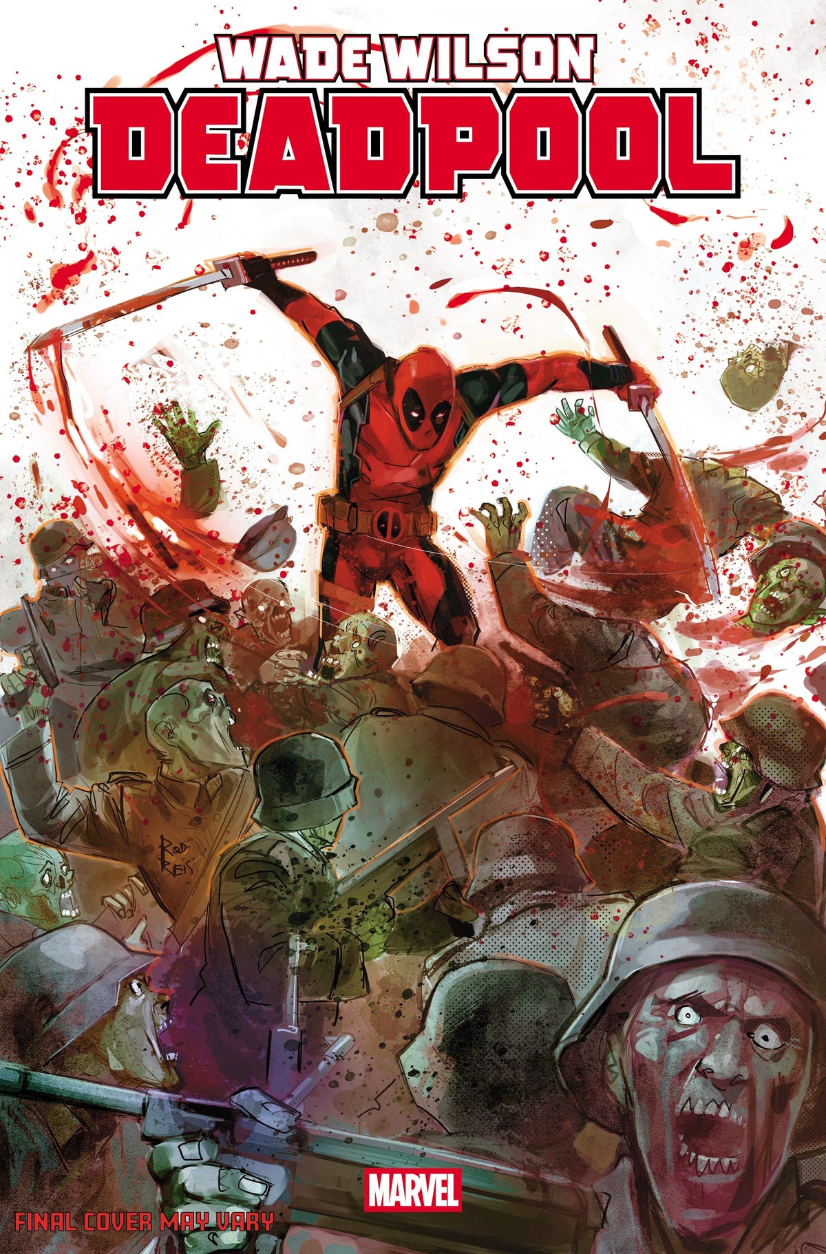 Marvel Comic Books > Incentives WADE WILSON: DEADPOOL #2 1:25 INCV ROD REIS VARIANT 75960621448800217 PRH-75960621448800217