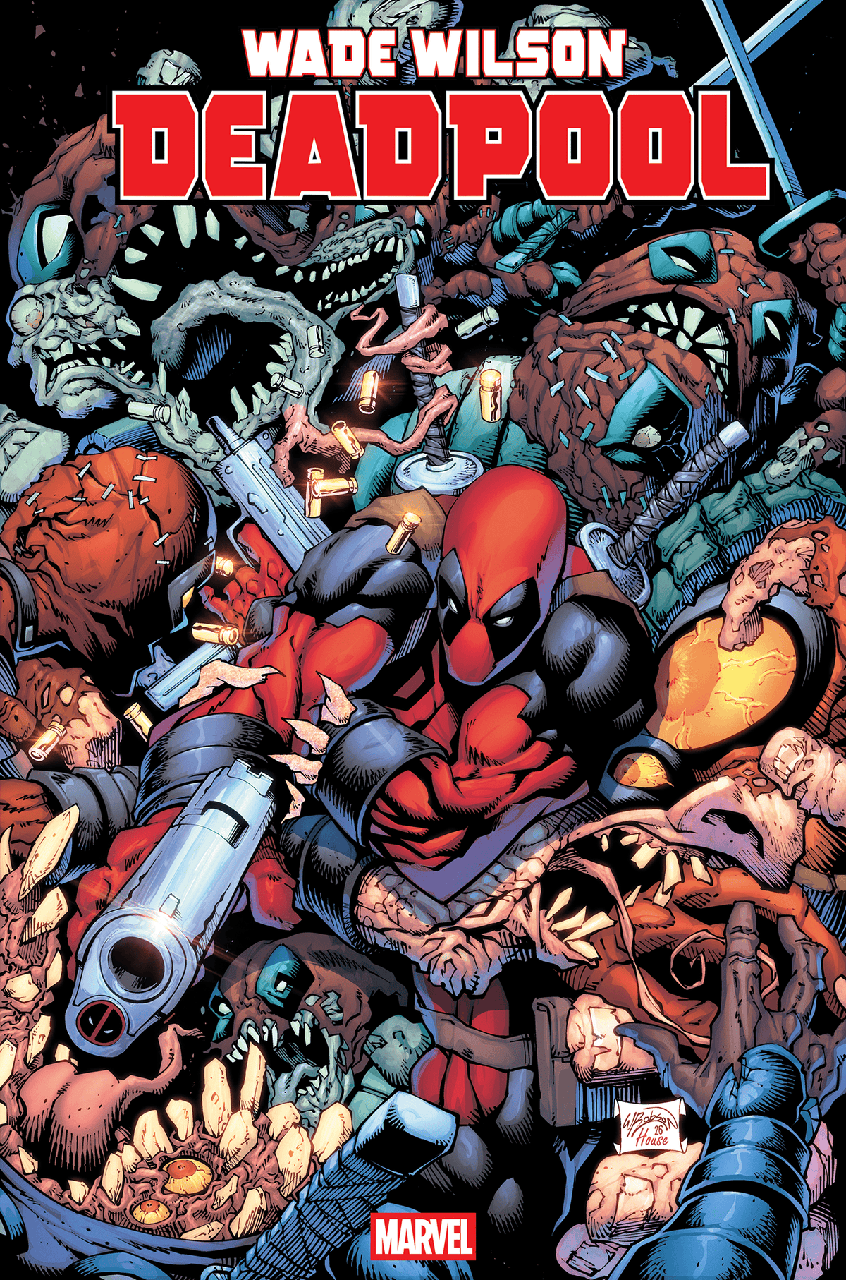 Marvel Comic Books > Incentives WADE WILSON: DEADPOOL #7 1:25 INCV WILL ROBSON VARIANT (Release Date: 08/05/2026) 75960621448800716 PRH-75960621448800716