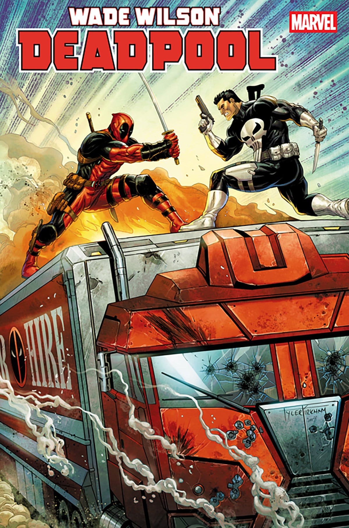 Marvel Comic Books > Incentives WADE WILSON: DEADPOOL #9 1:25 INCV TYLER KIRKHAM VARIANT [BG] (Release Date: 10/14/2026) 75960621448800916 PRH-75960621448800916