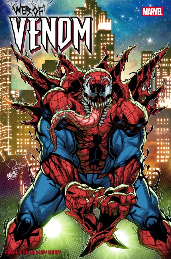 Marvel Comic Books > Incentives WEB OF VENOM #1 1:25 INCV LOGAN LUBERA VARIANT 75960621601700116 PRH-75960621601700116