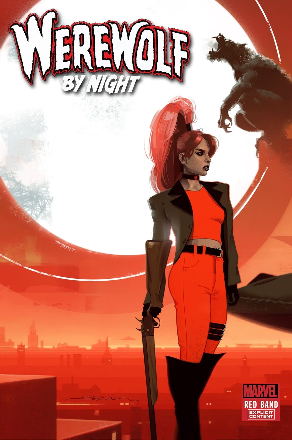 Marvel Comic Books > Incentives WEREWOLF BY NIGHT: RED BAND #1 1:50 INCV JEFF DEKAL VARIANT [POLYBAGGED] 75960620927900116 PRH-75960620927900116