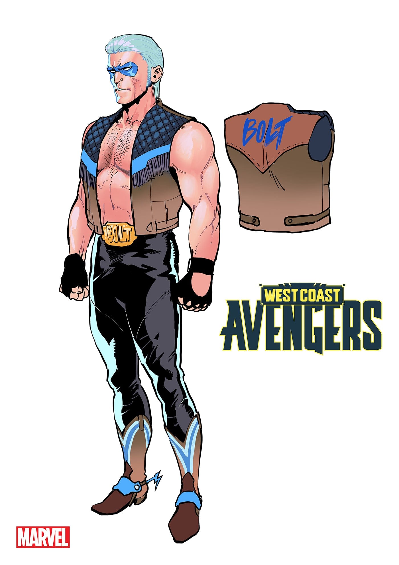 WEST COAST AVENGERS #1 1:10 INCV DANNY KIM DESIGN VARIANT