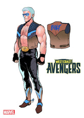 Marvel Comic Books > Incentives WEST COAST AVENGERS #1 1:10 INCV DANNY KIM DESIGN VARIANT 75960620969900119 PRH-75960620969900119