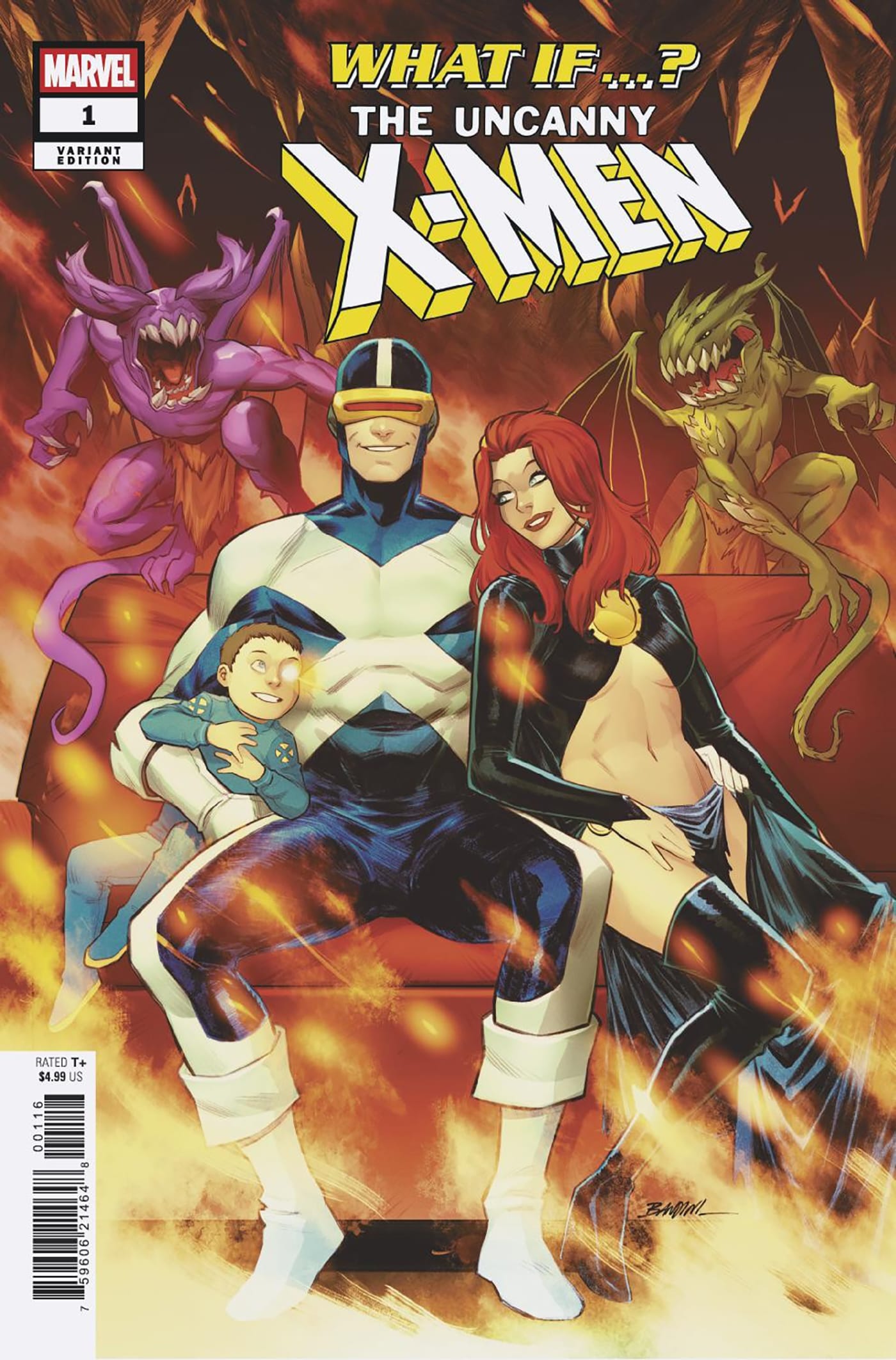 WHAT IF...? UNCANNY X-MEN #1 1:25 INCV MICHELE BANDINI VARIANT
