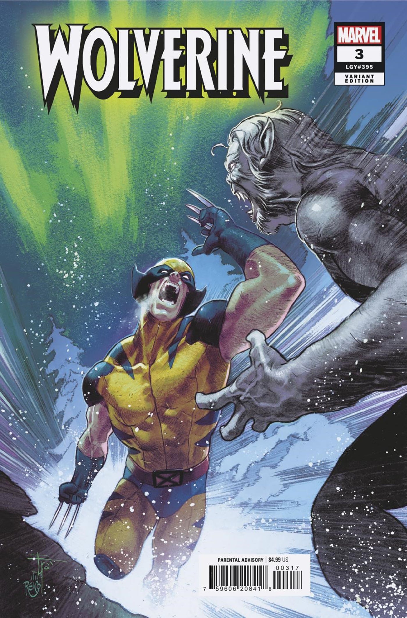 WOLVERINE #3 1:25 INCV FRANCESCO MOBILI VARIANT