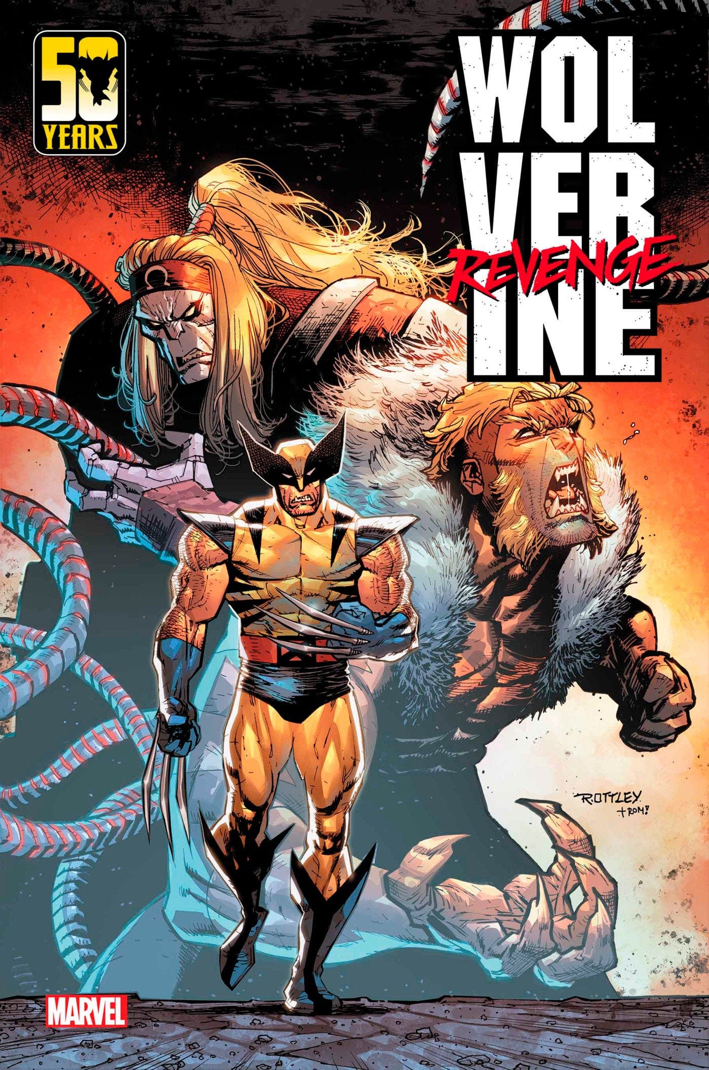 WOLVERINE: REVENGE #4 1:25 INCV RYAN OTTLEY VARIANT