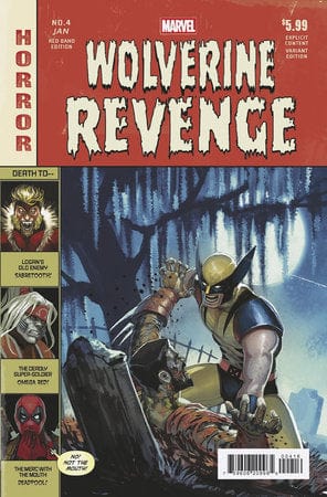 Marvel Comic Books > Incentives WOLVERINE: REVENGE - RED BAND #4 1:25 INCV STEPHANIE HANS HOMAGE VARIANT [POLYBAGGED] 75960620996500416 PRH-75960620996500416