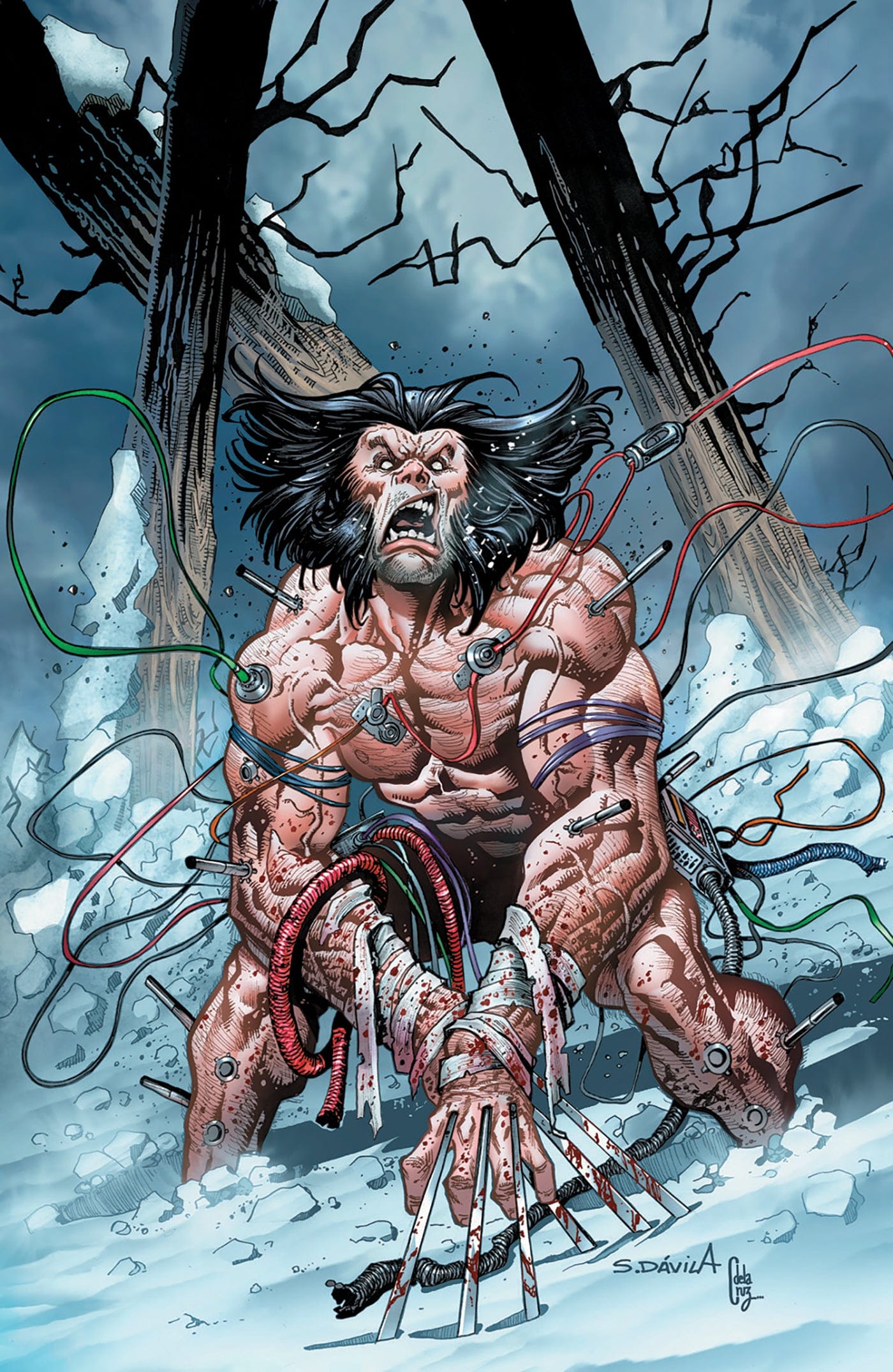 WOLVERINE: WEAPONS OF ARMAGEDDON #3 1:100 INCV SERGIO DAVILA VIRGIN VARIANT