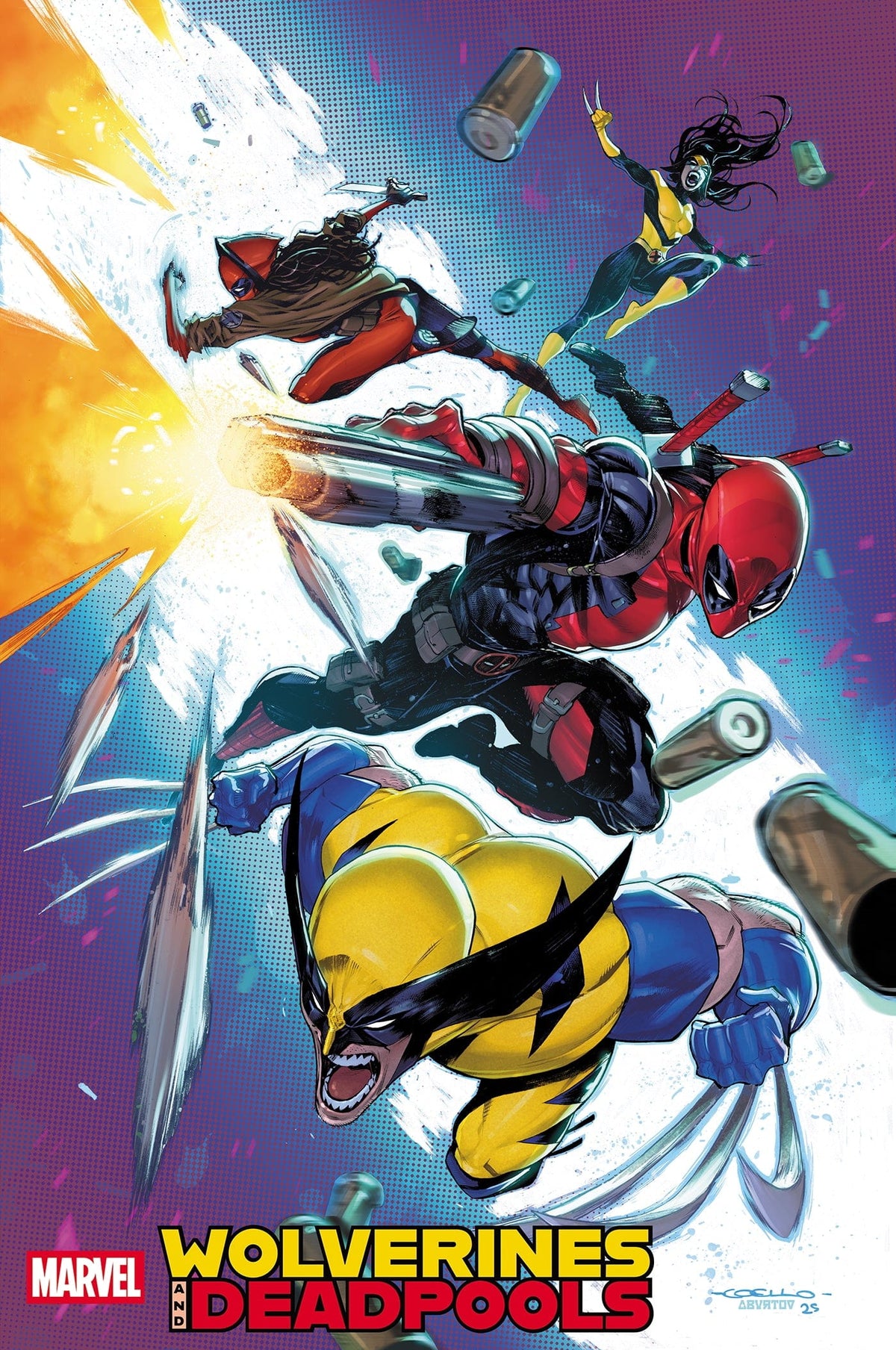 Marvel Comic Books > Incentives WOLVERINES & DEADPOOLS #2 1:25 INCV IBAN COELLO VARIANT 75960621357300216 PRH-75960621357300216