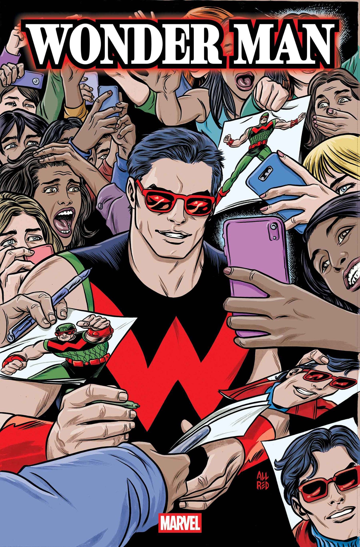 WONDER MAN #2 1:25 INCV MIKE ALLRED VARIANT