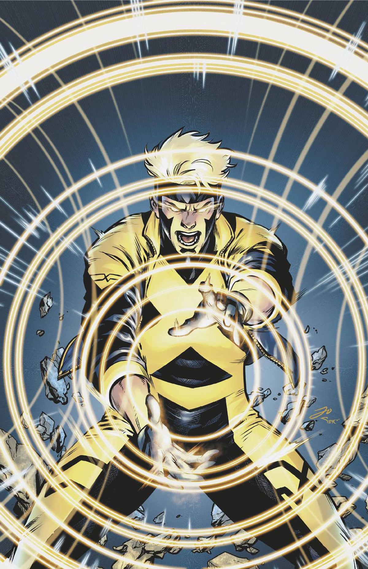 Marvel Comic Books > Incentives X-FACTOR #1 1:50 INCV MARCUS TO HAVOK VIRGIN VARIANT 75960620963700116 PRH-75960620963700116