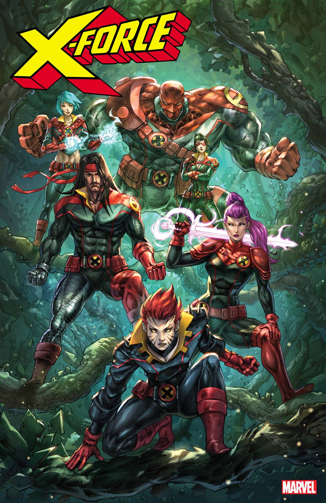 Marvel Comic Books > Incentives X-FORCE #2 1:25 INCV ALAN QUAH VARIANT 75960620919400217 PRH-75960620919400217