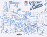 Marvel Comic Books > Incentives X-MEN #15 1:50 INCV CHRIS GIARRUSSO MARVEL UNIVERSE CONNECTING BLUE LINE SKETCH VARIANT O 75960620920001516 PRH-75960620920001516
