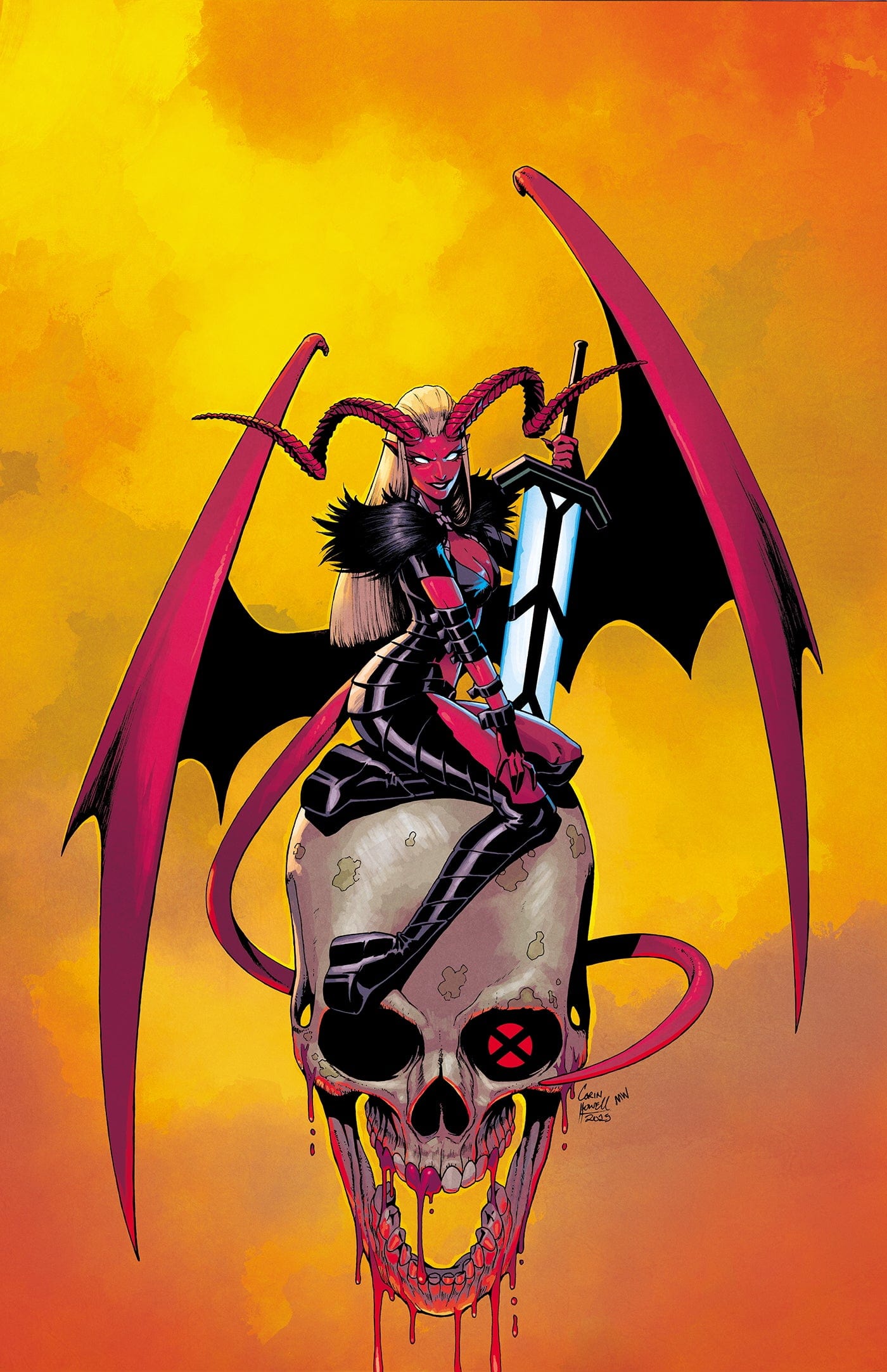 X-MEN #18 1:50 INCV CORIN HOWELL MAGIK VIRGIN VARIANT