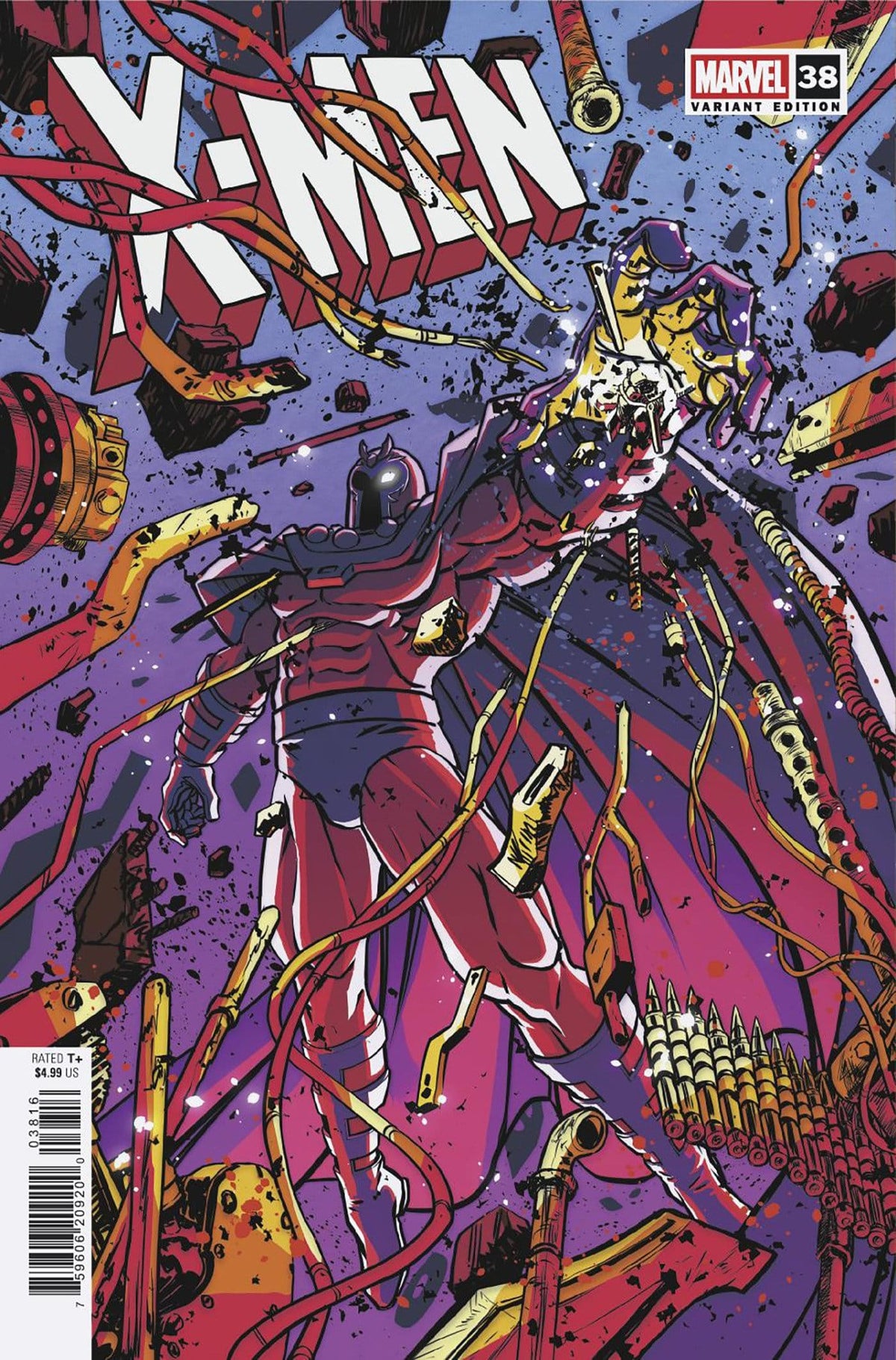 Marvel Comic Books > Incentives X-MEN #38 1:25 INCV SUPERLOG VARIANT [DNX] (Release Date: 09/23/2026) 75960620920003816 PRH-75960620920003816