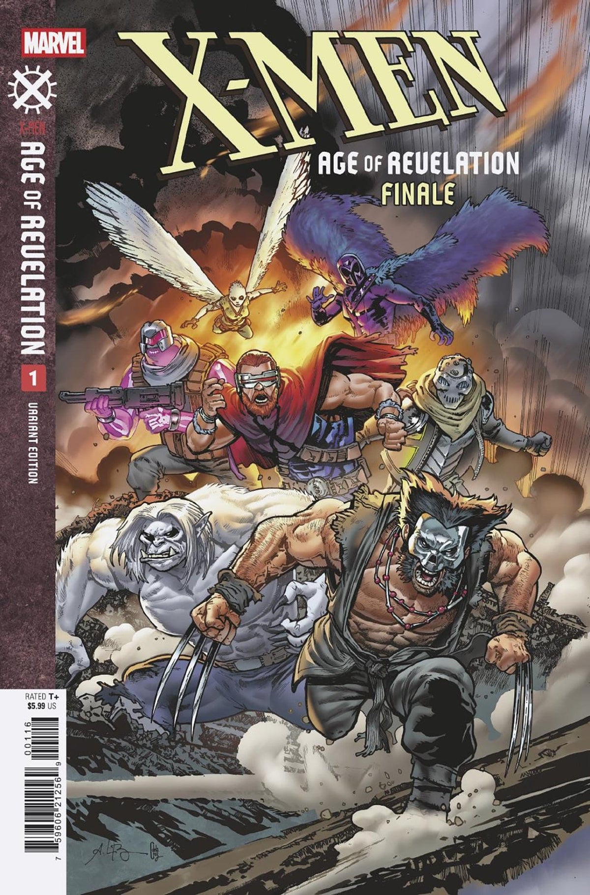Marvel Comic Books > Incentives X-MEN: AGE OF REVELATION FINALE #1 1:25 INCV ANDREI BRESSAN VARIANT [AOR] 75960621256900116 PRH-75960621256900116