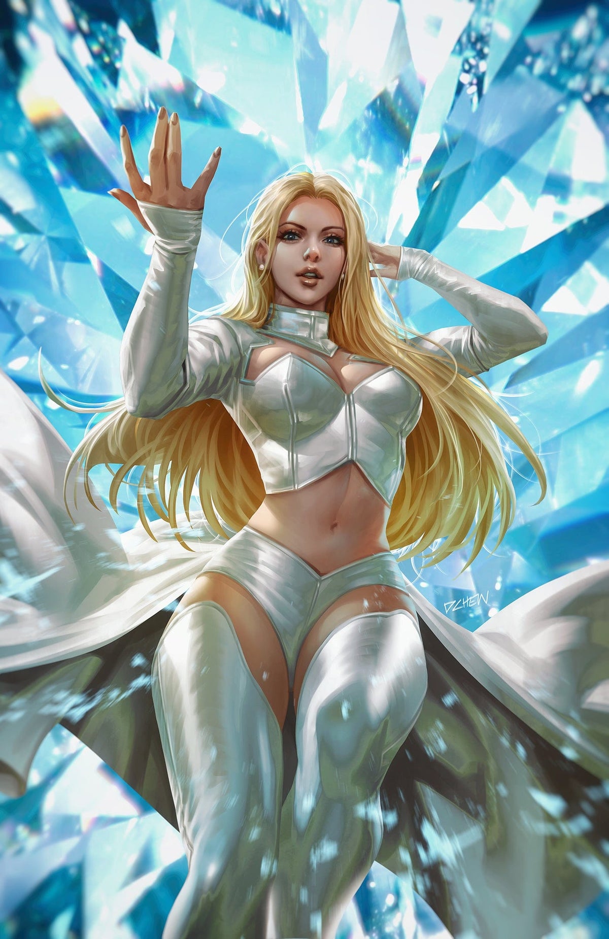 Marvel Comic Books > Incentives X-MEN UNITED #1 1:100 INCV DERRICK CHEW VIRGIN VARIANT 75960621443300116 PRH-75960621443300116