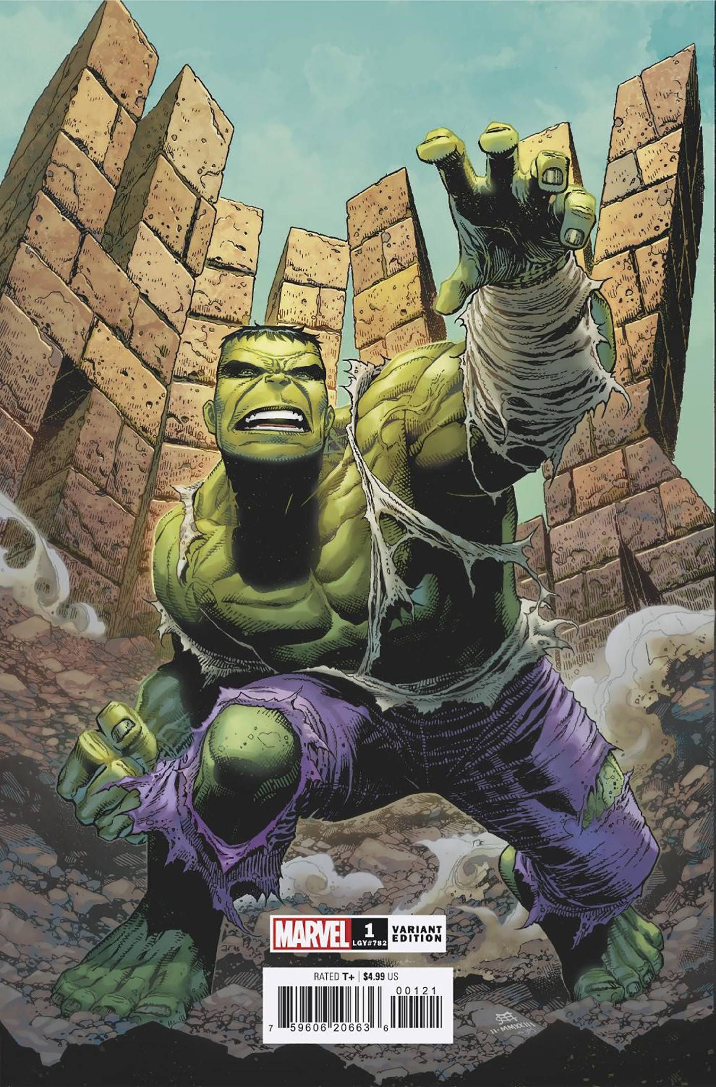 INCREDIBLE HULK #1 JIM CHEUNG VAR